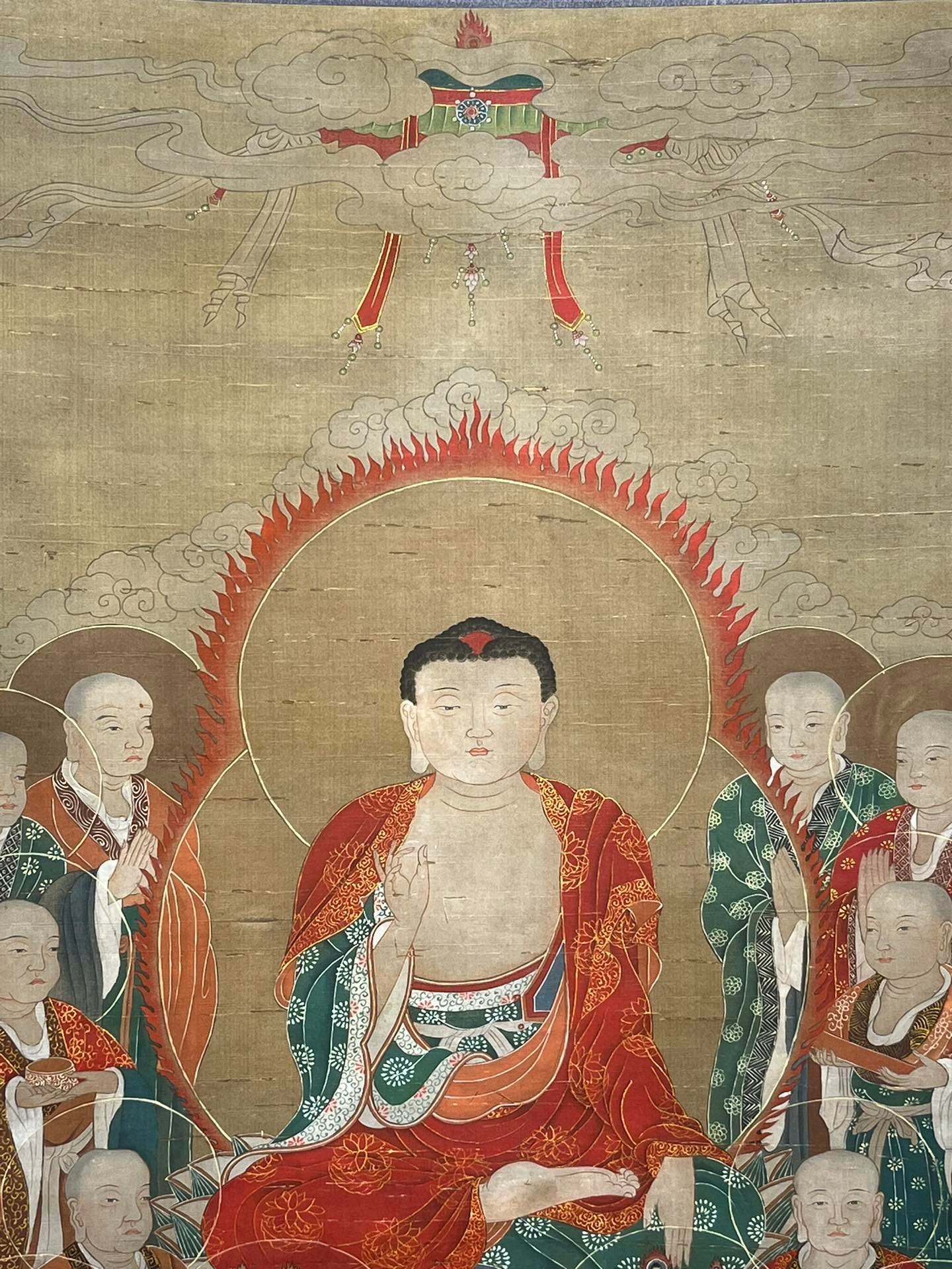 Chinese scroll painting Wu Daozi