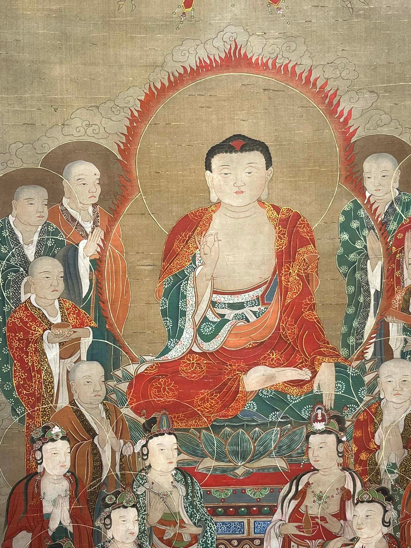 Chinese scroll painting Wu Daozi