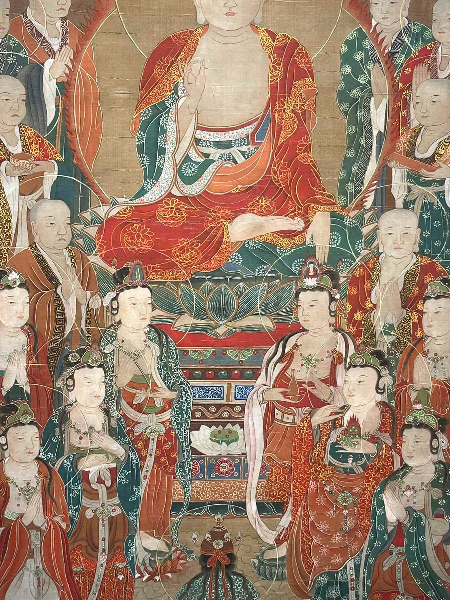 Chinese scroll painting Wu Daozi
