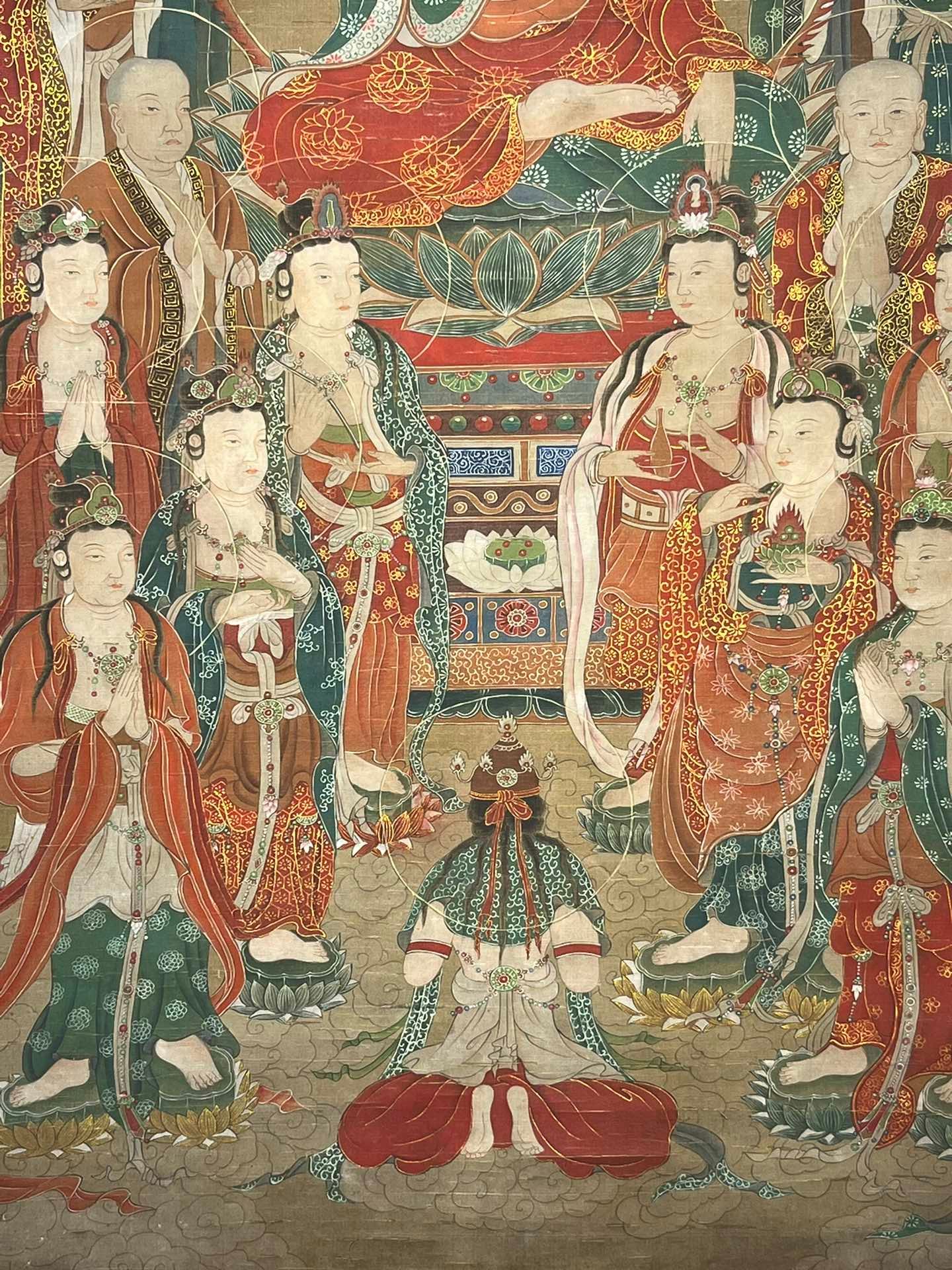 Chinese scroll painting Wu Daozi