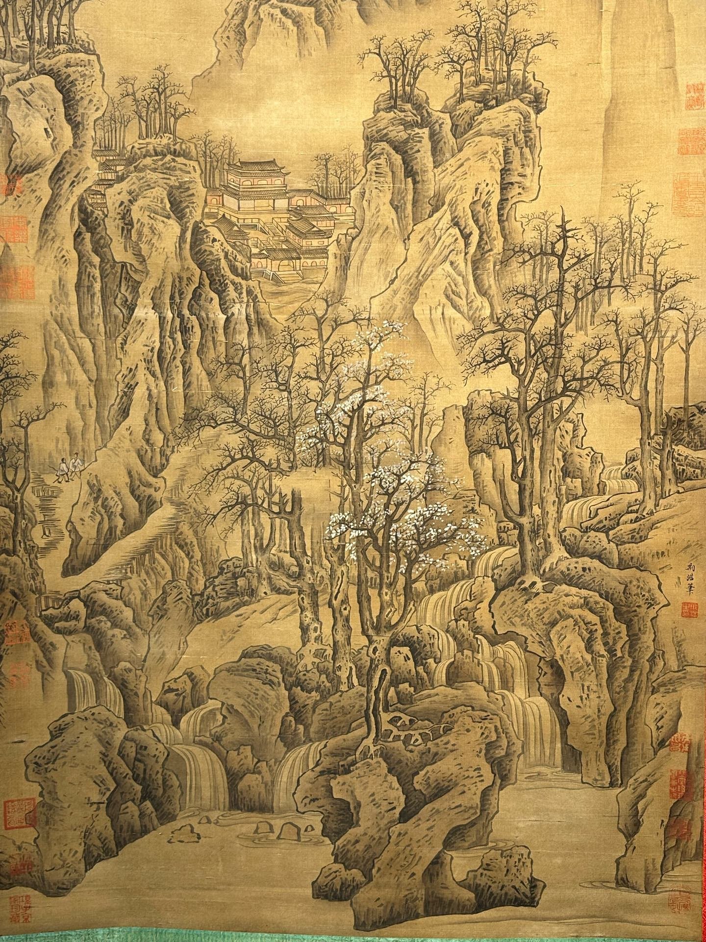 Chinese scroll painting Jing Hao