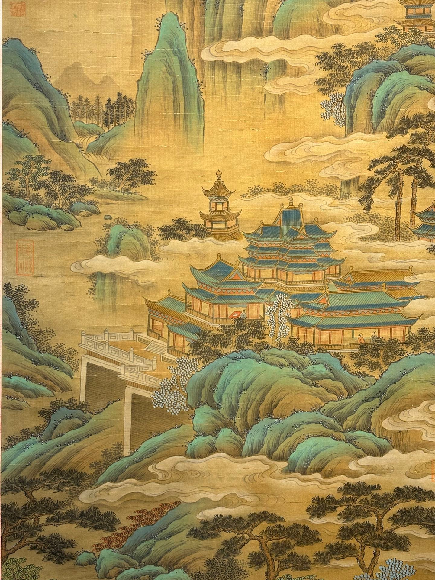 Chinese scroll painting Li Zhaodao