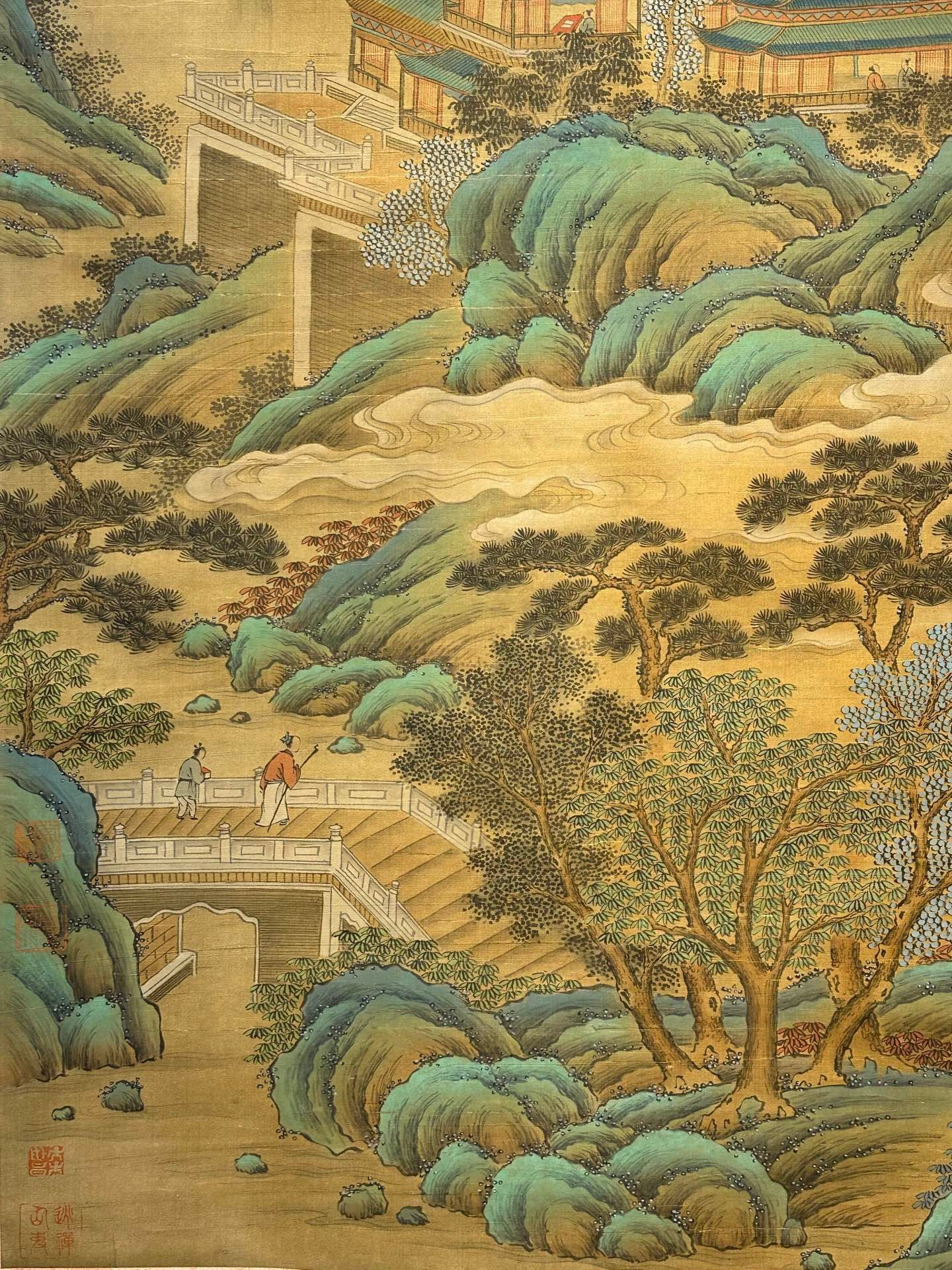 Chinese scroll painting Li Zhaodao