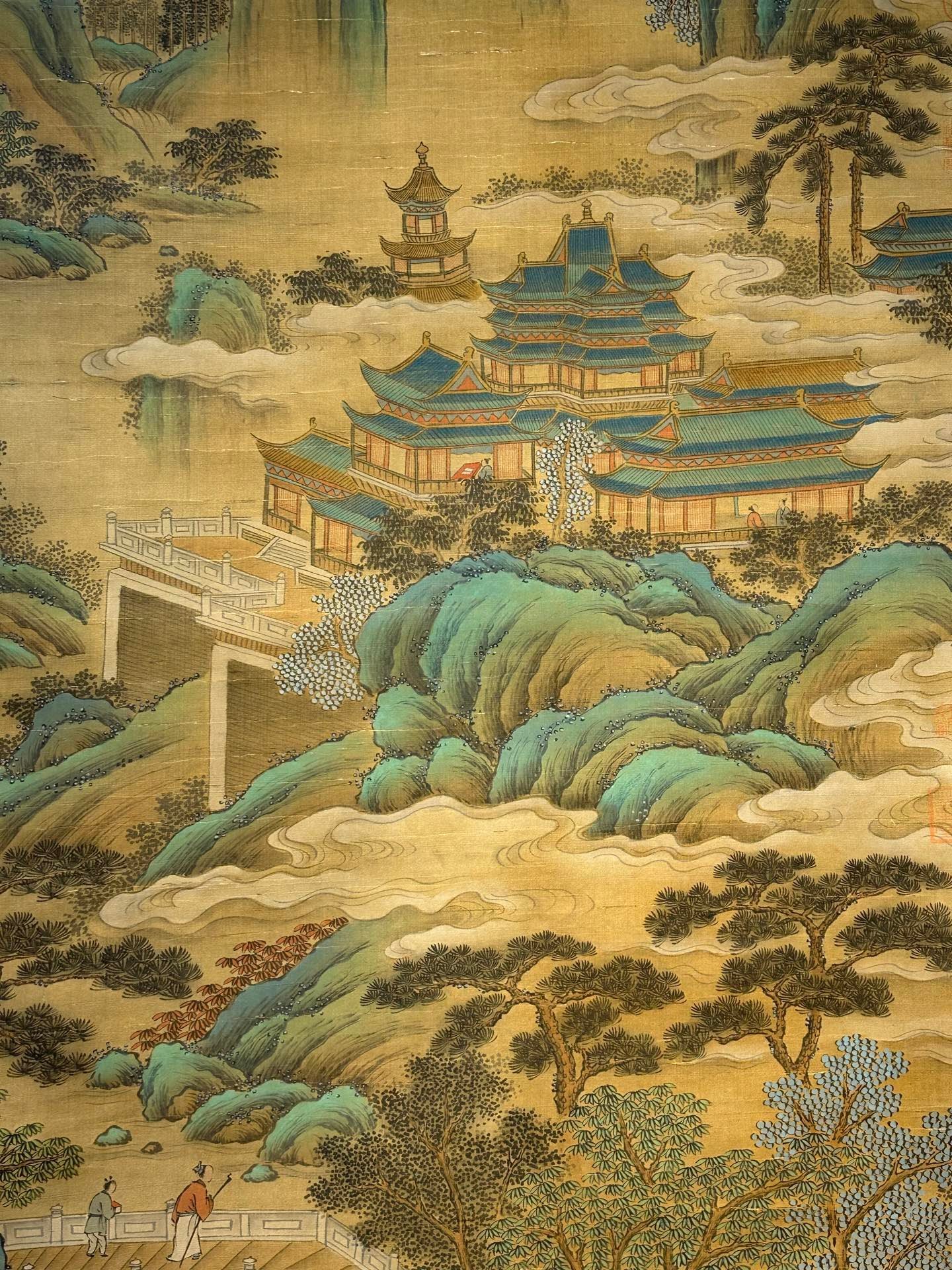 Chinese scroll painting Li Zhaodao