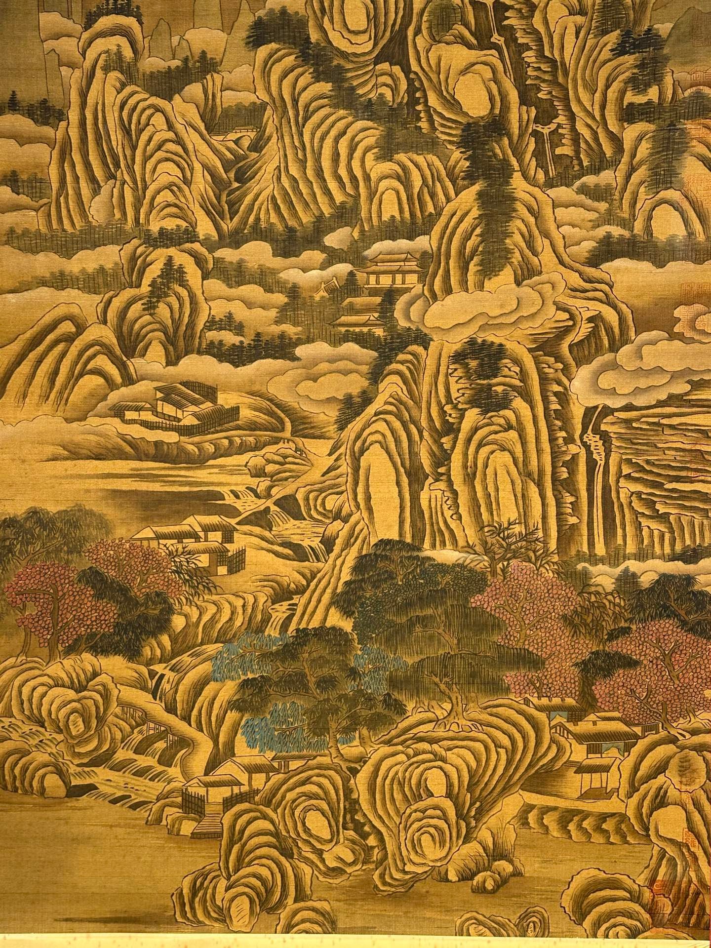 Chinese scroll painting Li Cheng