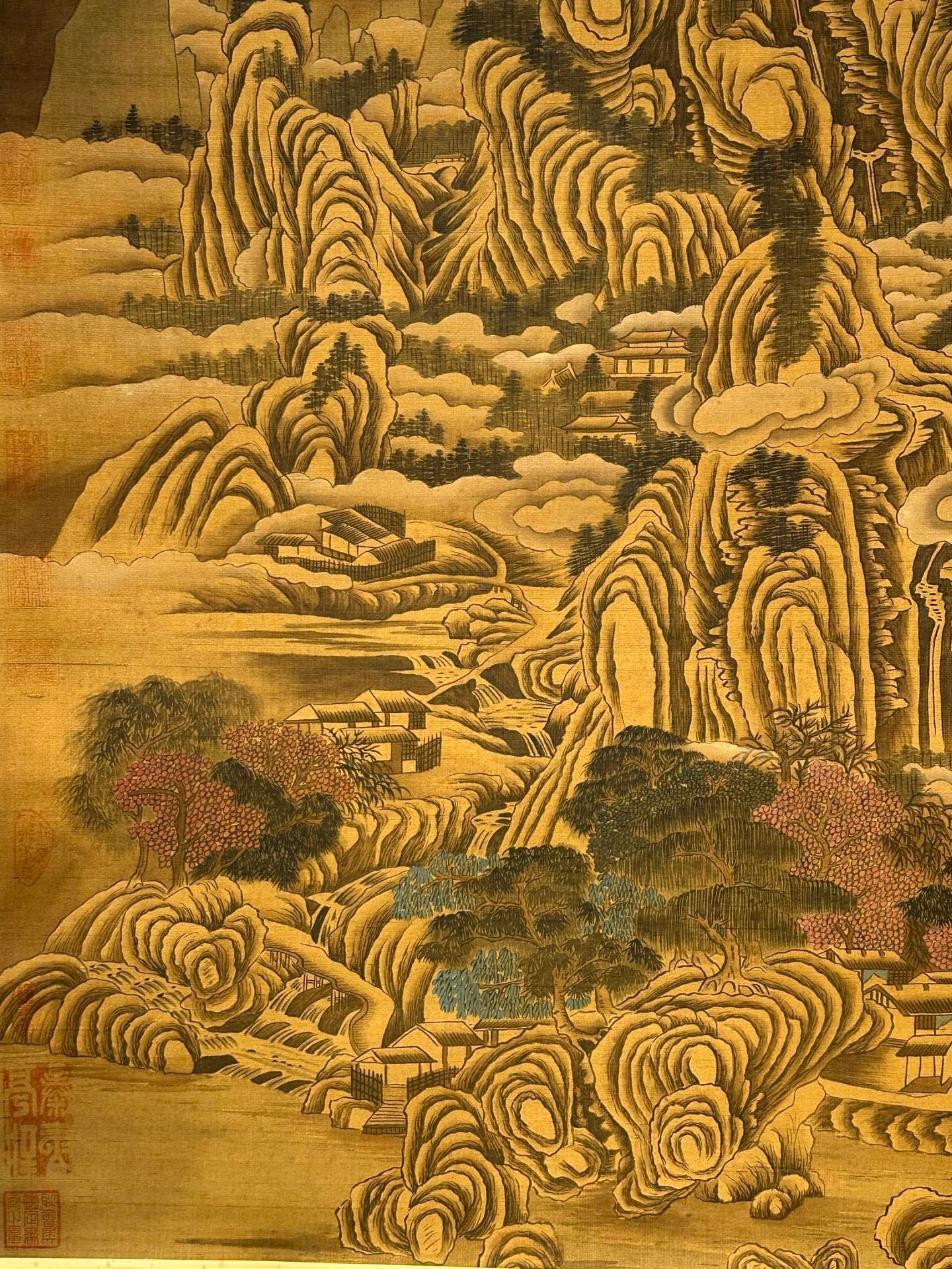 Chinese scroll painting Li Cheng