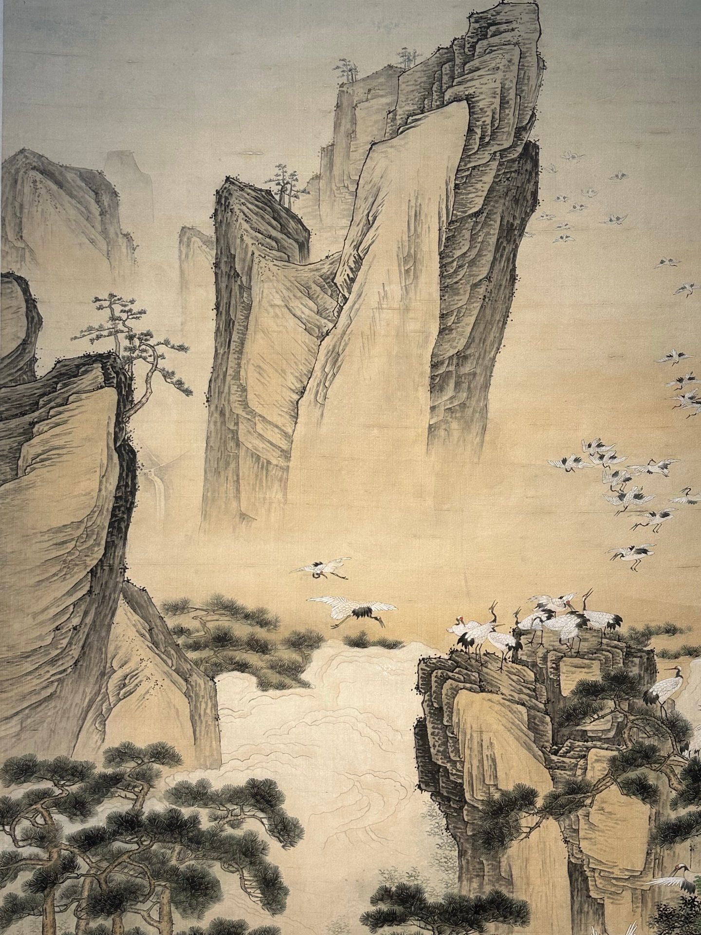 Chinese scroll painting Zhang Daqian