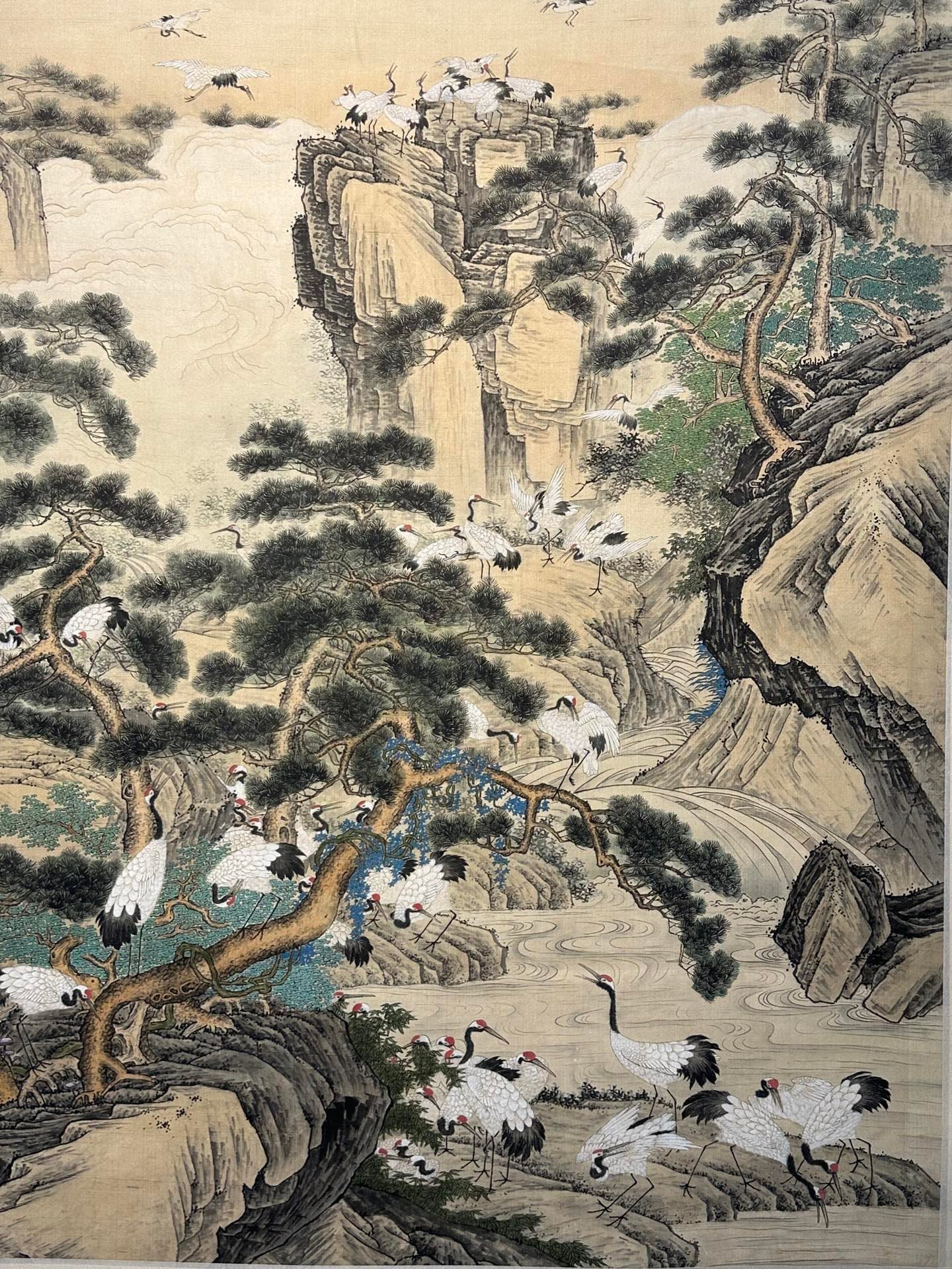 Chinese scroll painting Zhang Daqian