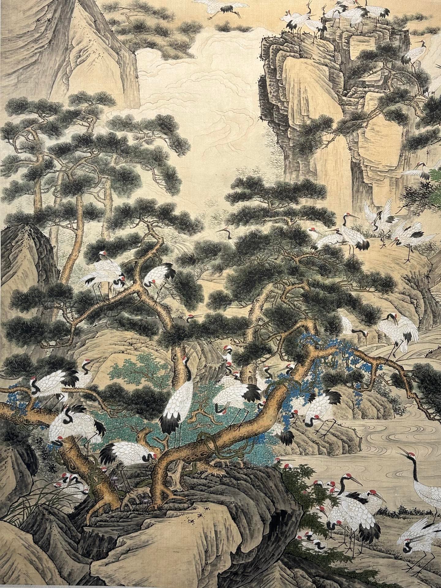 Chinese scroll painting Zhang Daqian