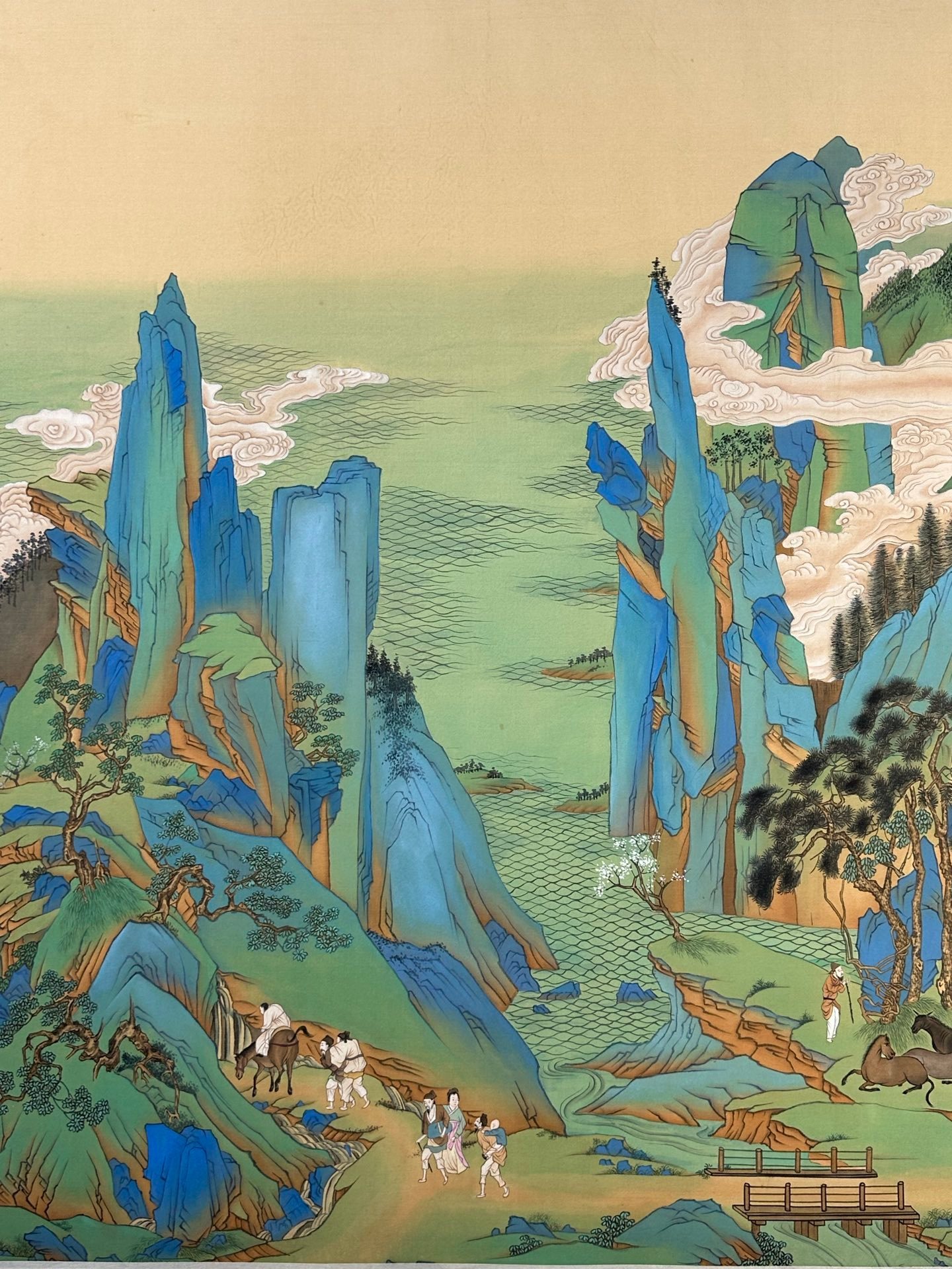 Chinese scroll painting Zhang Daqian
