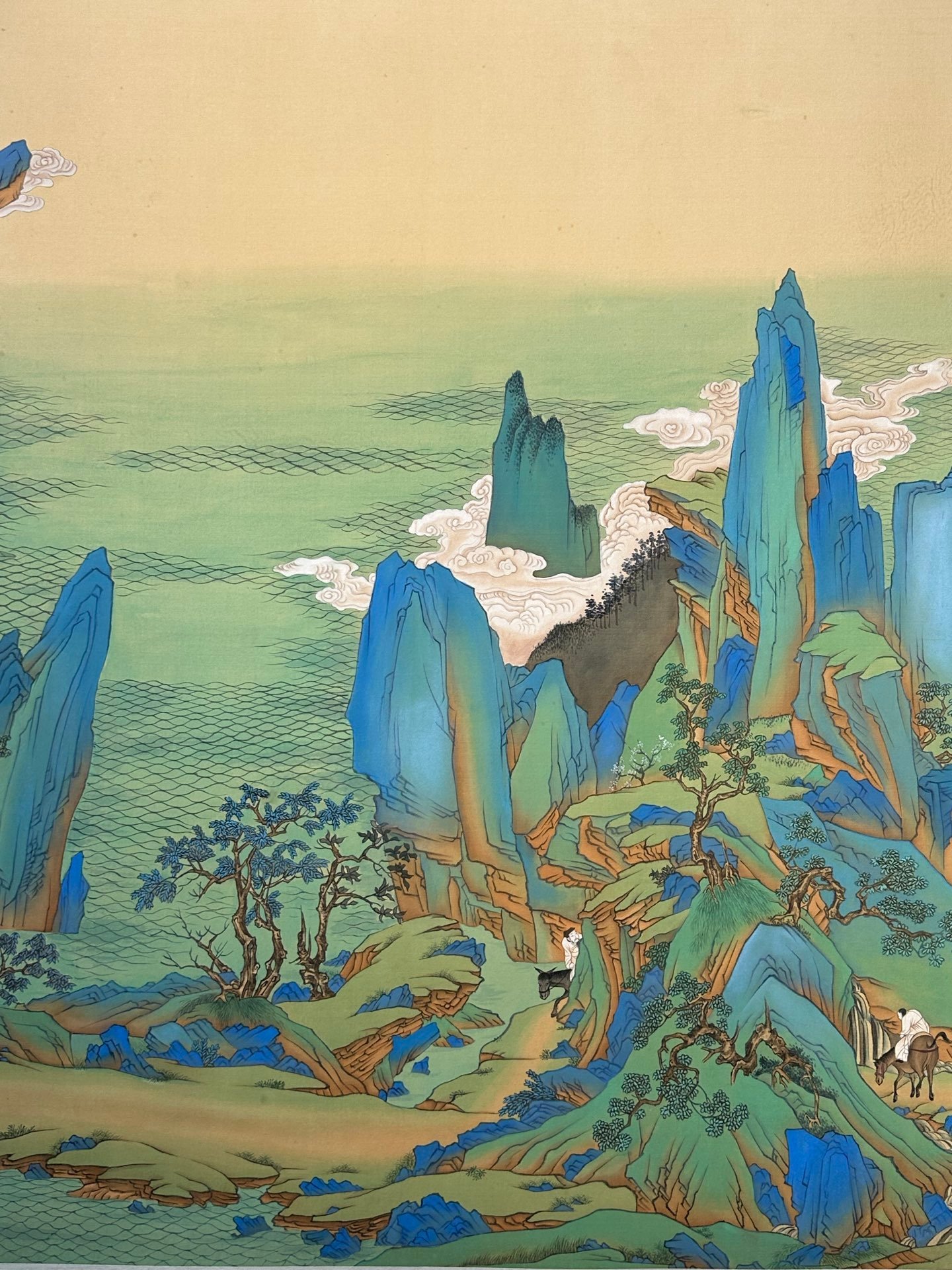 Chinese scroll painting Zhang Daqian