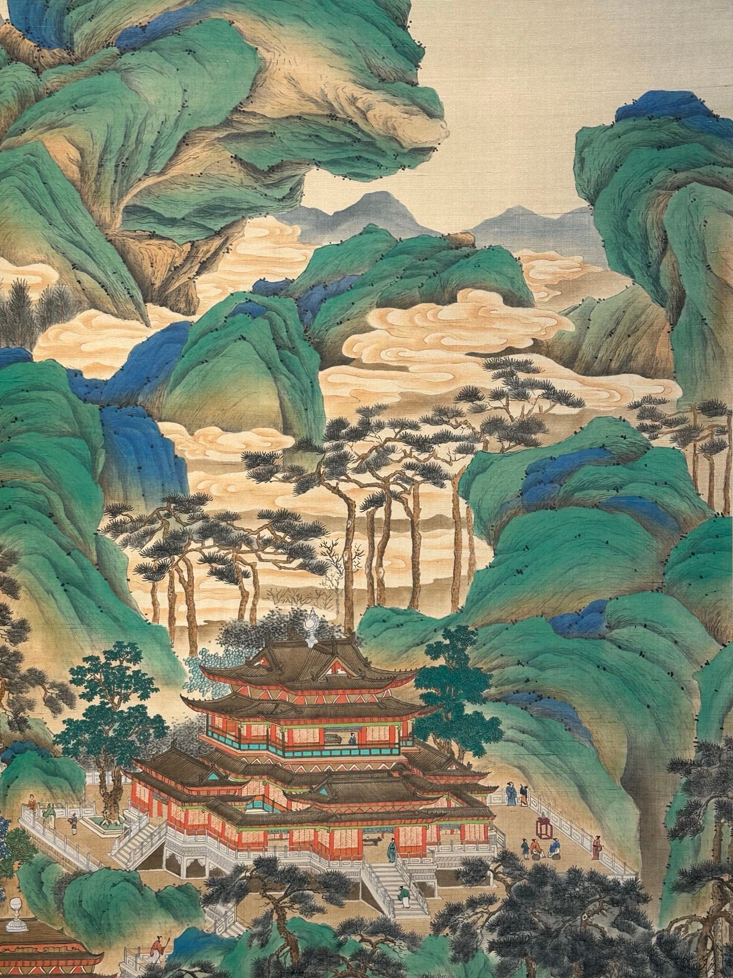 Chinese scroll painting Zhang Daqian