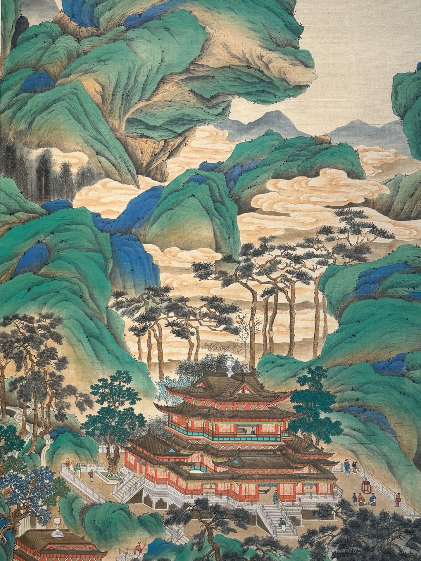 Chinese scroll painting Zhang Daqian