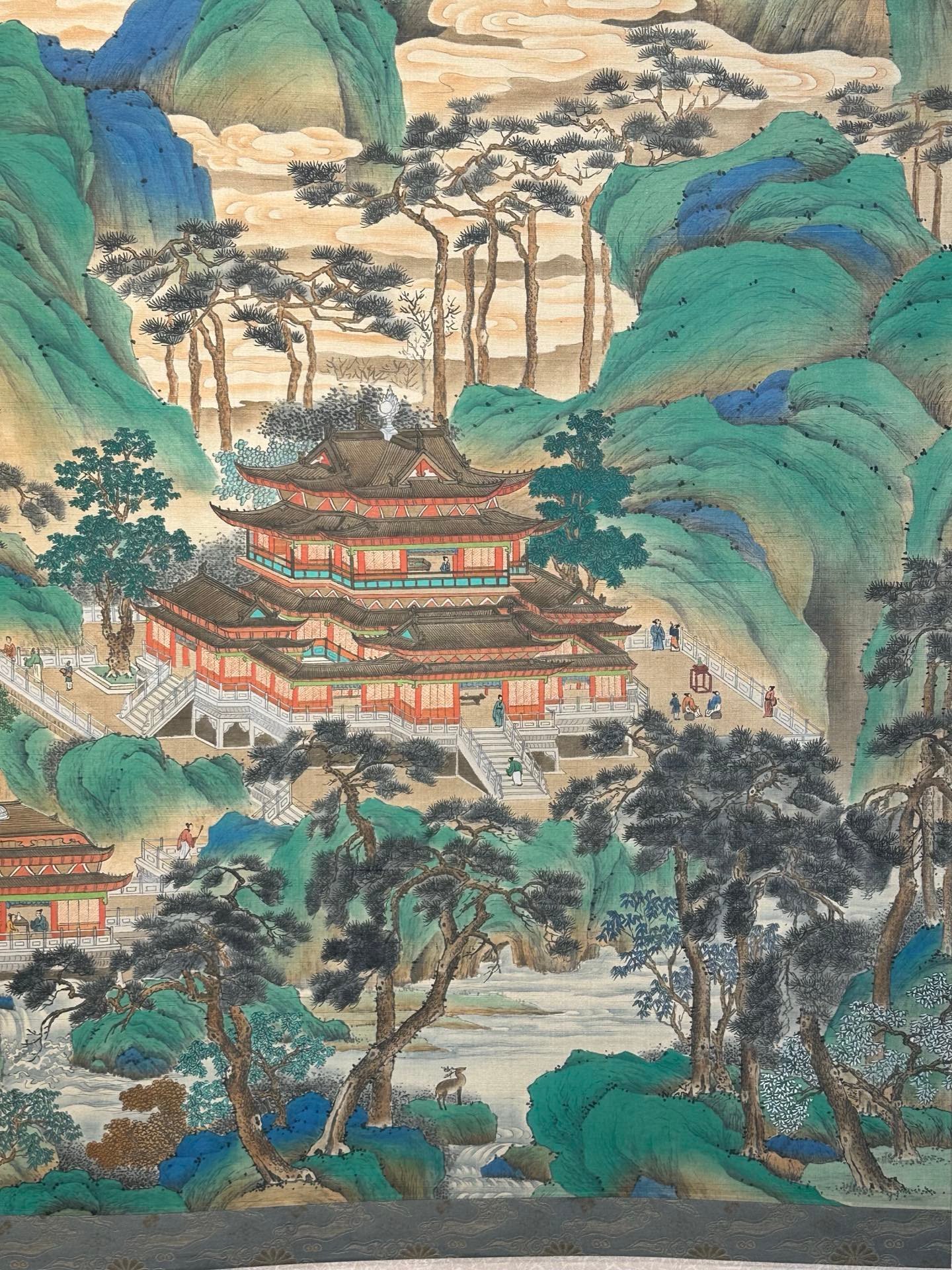 Chinese scroll painting Zhang Daqian