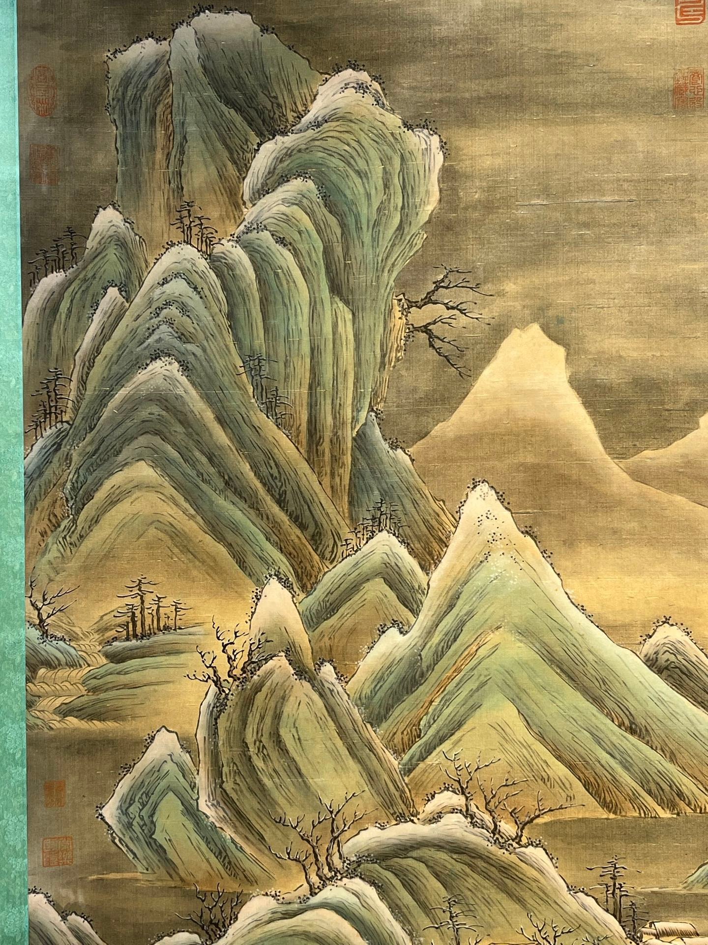 Chinese scroll painting Jing Hao