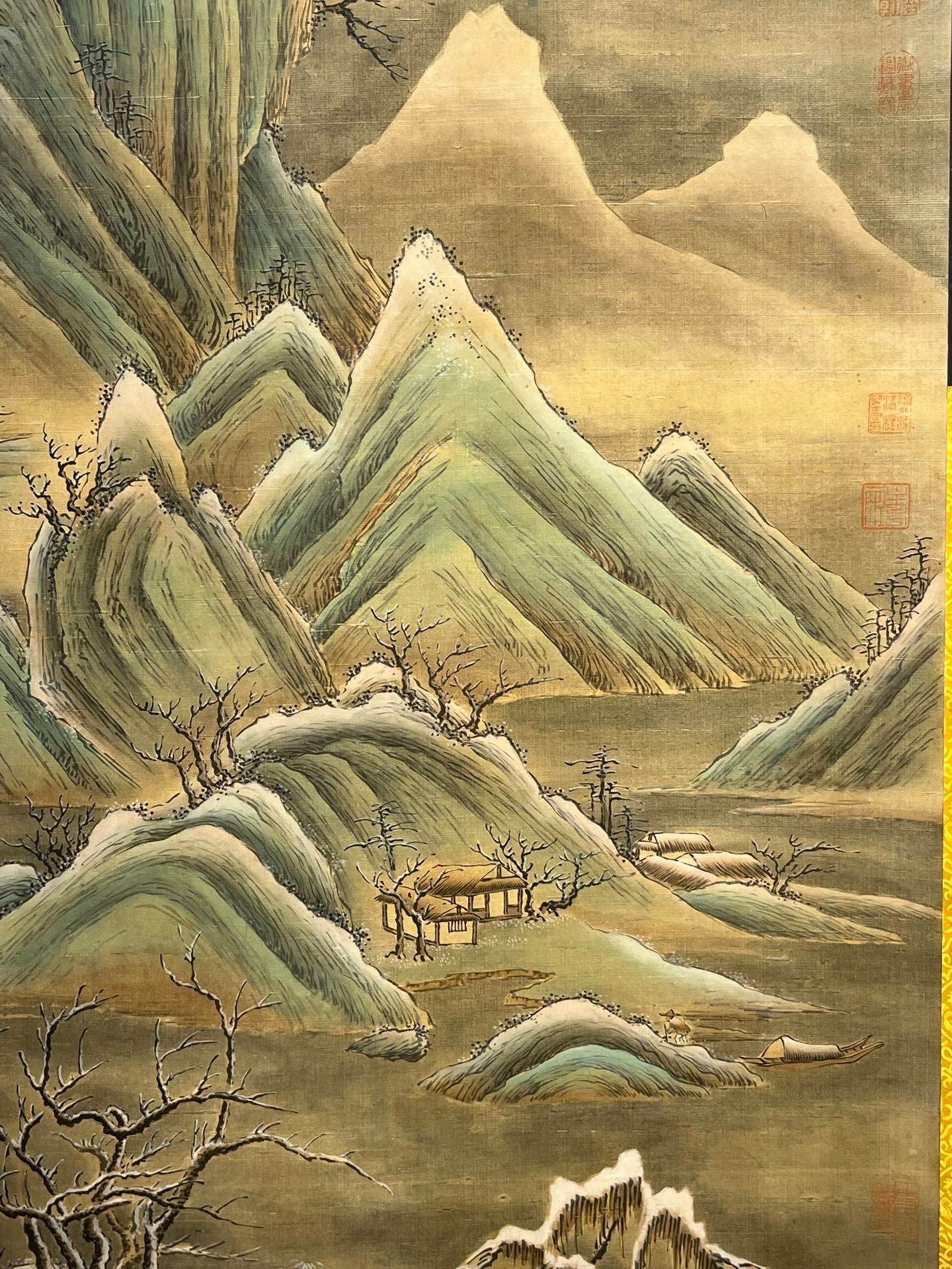 Chinese scroll painting Jing Hao