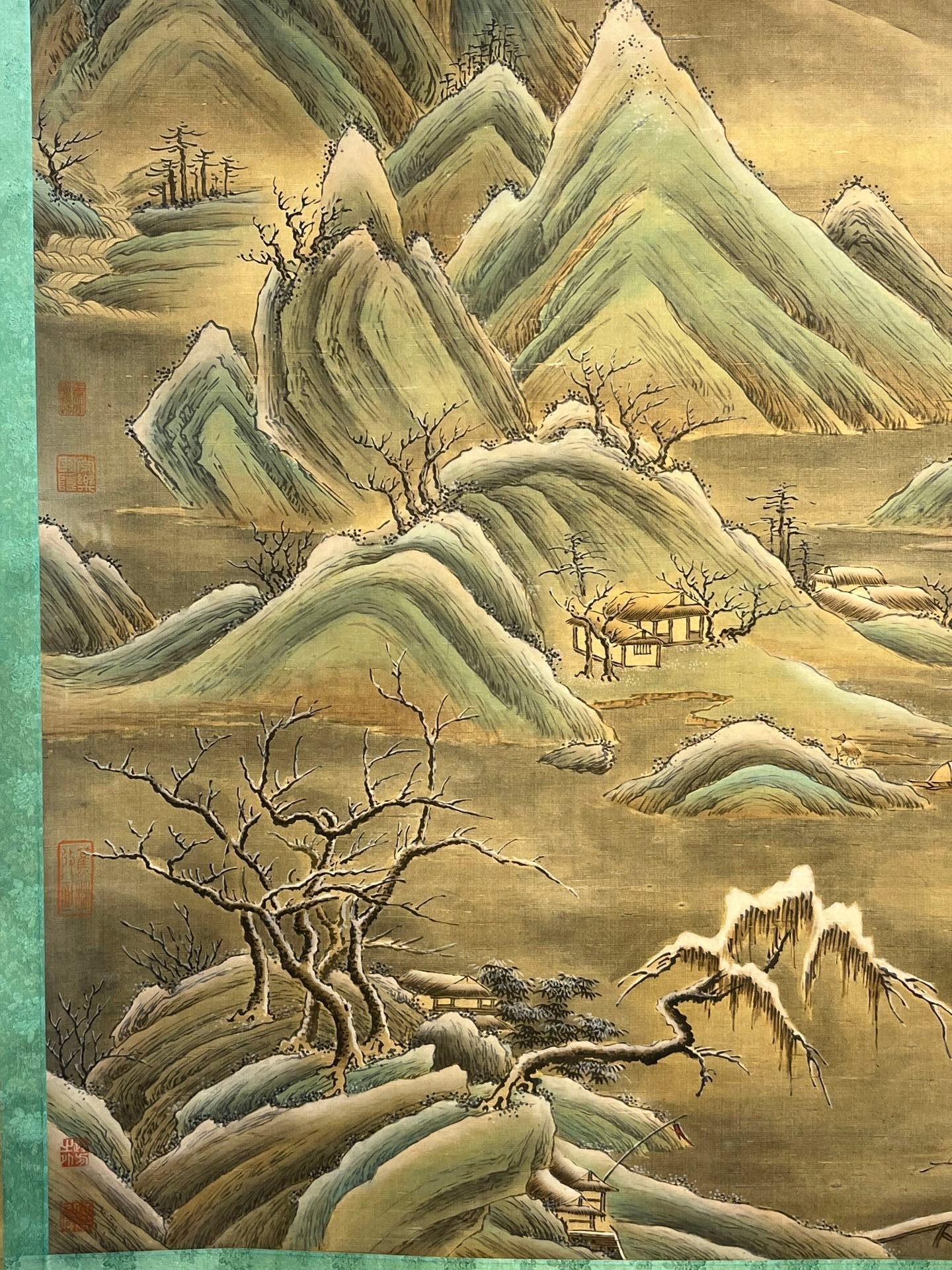 Chinese scroll painting Jing Hao
