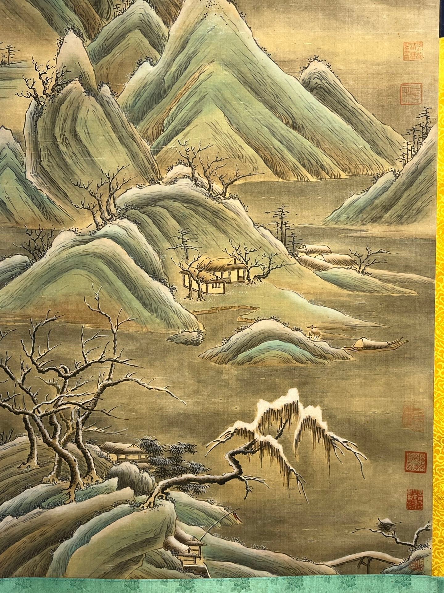 Chinese scroll painting Jing Hao