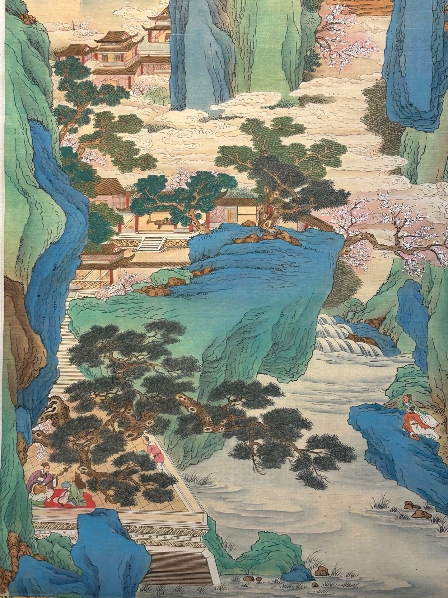 Chinese scroll painting Zhang Daqian