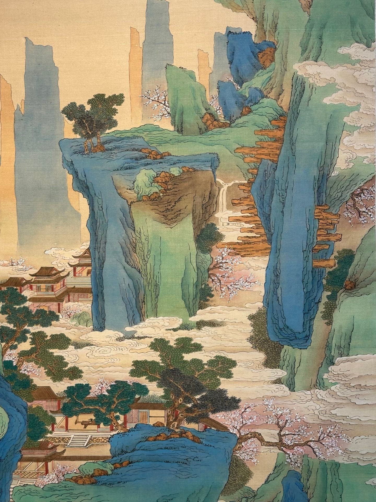 Chinese scroll painting Zhang Daqian
