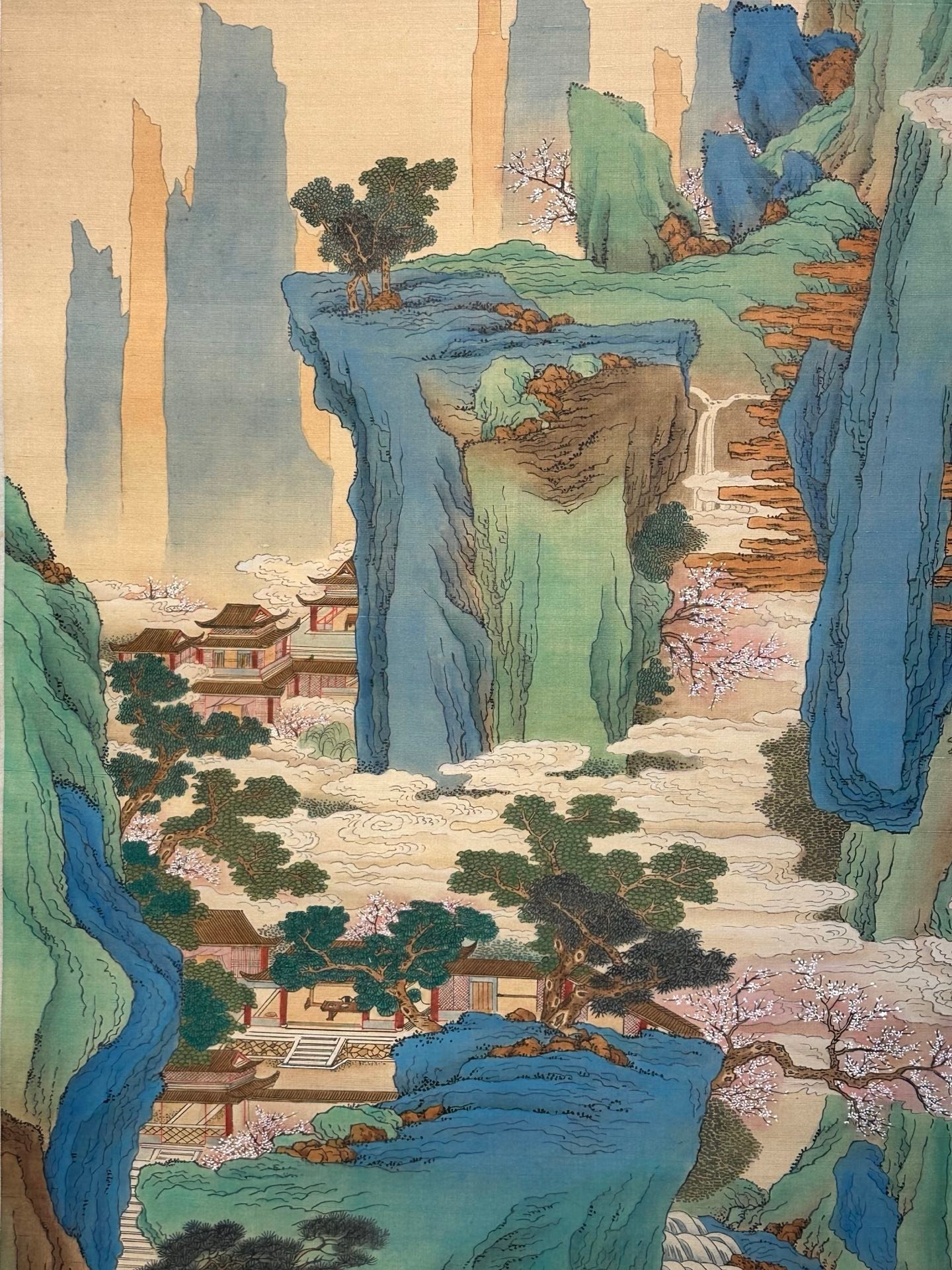 Chinese scroll painting Zhang Daqian