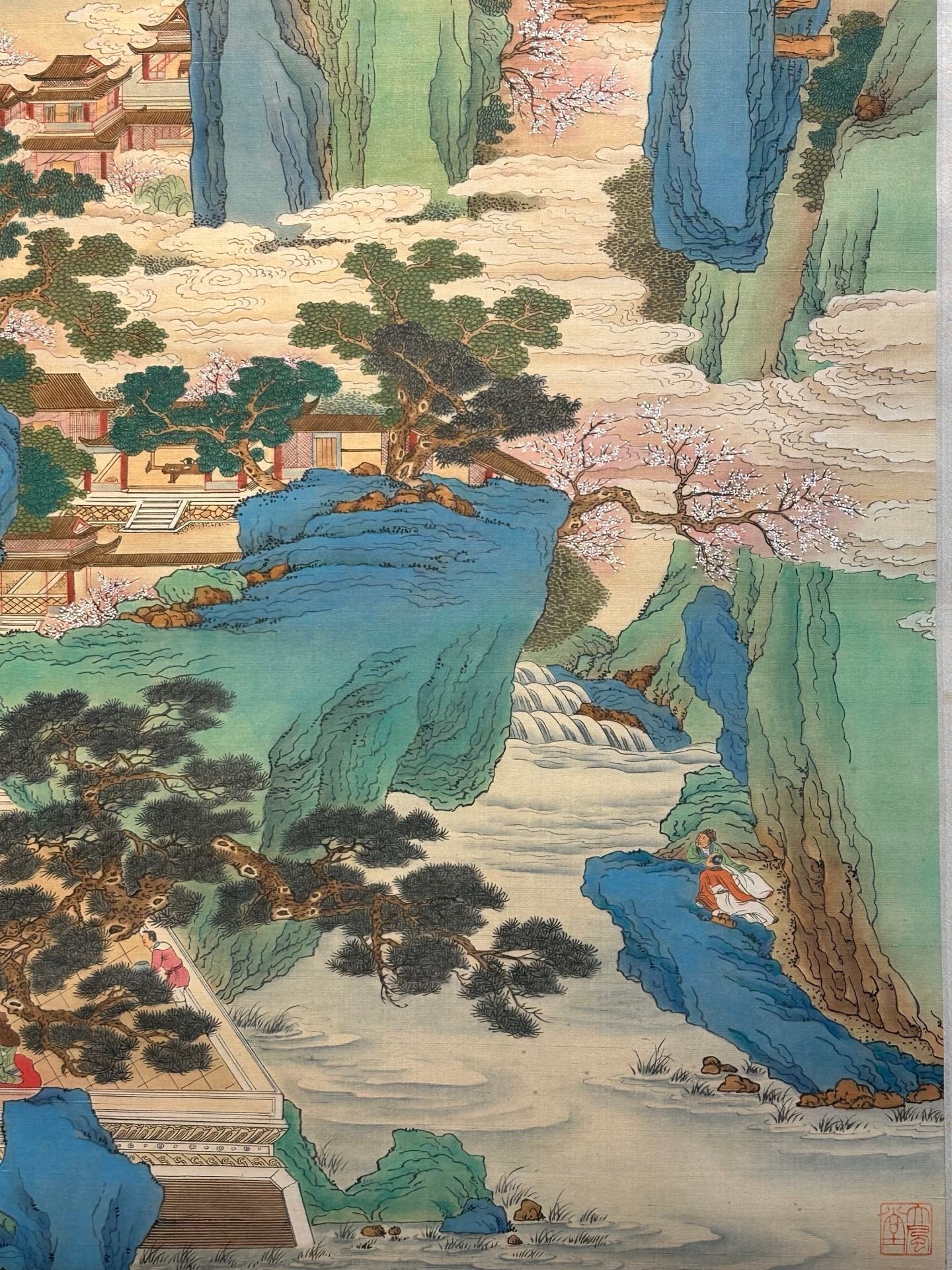 Chinese scroll painting Zhang Daqian