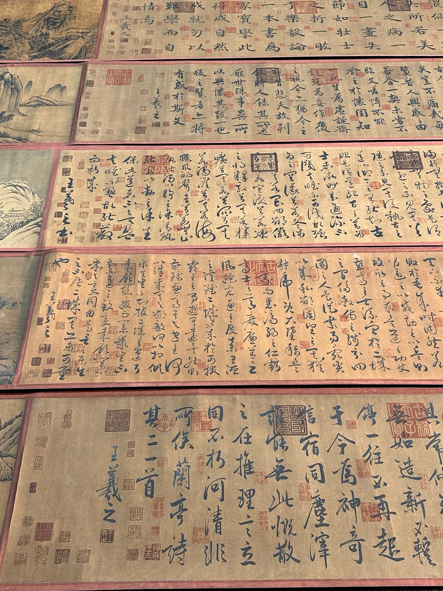 Chinese scroll painting Wang Xizhi