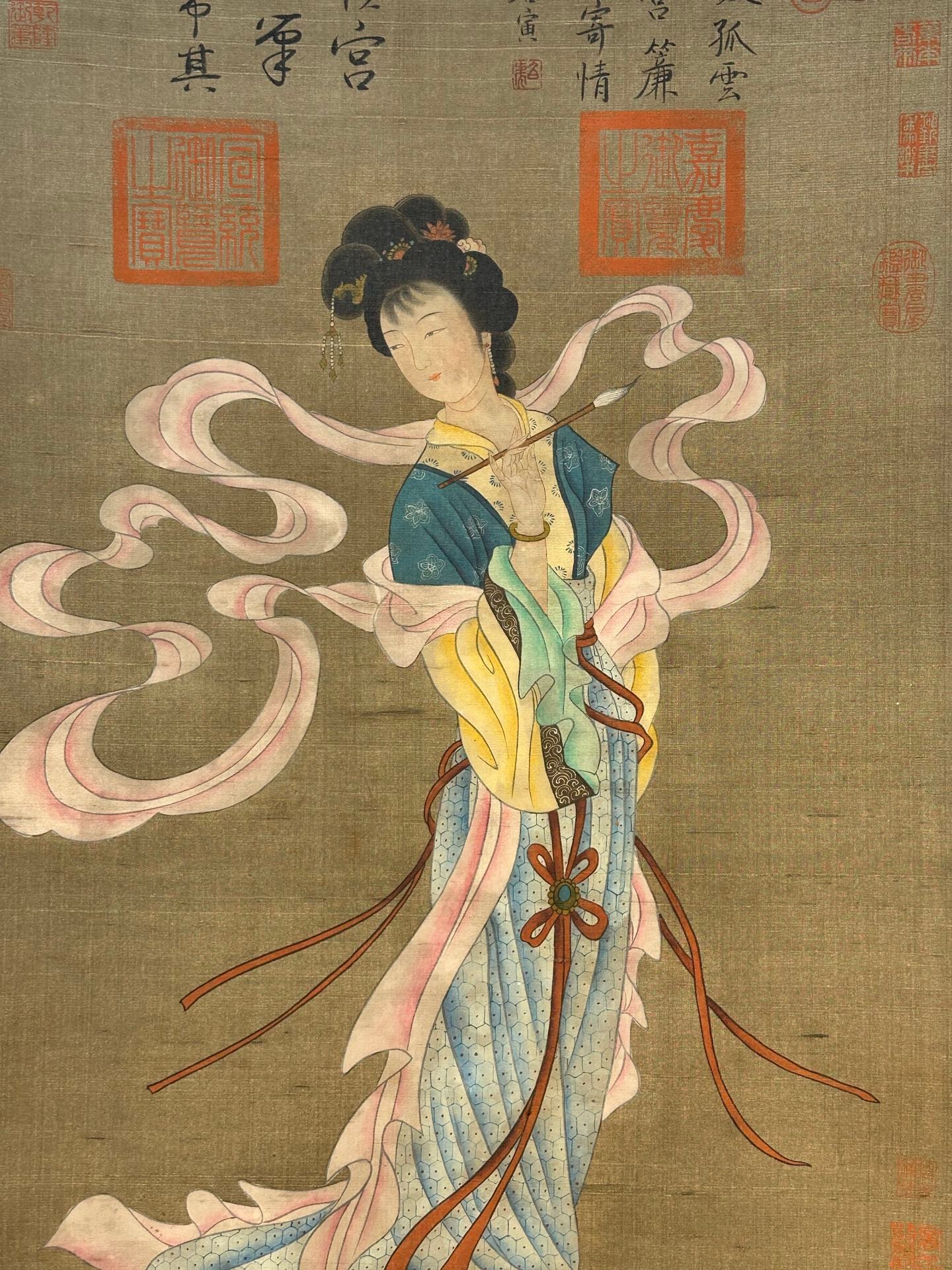Chinese scroll painting Tang Yin