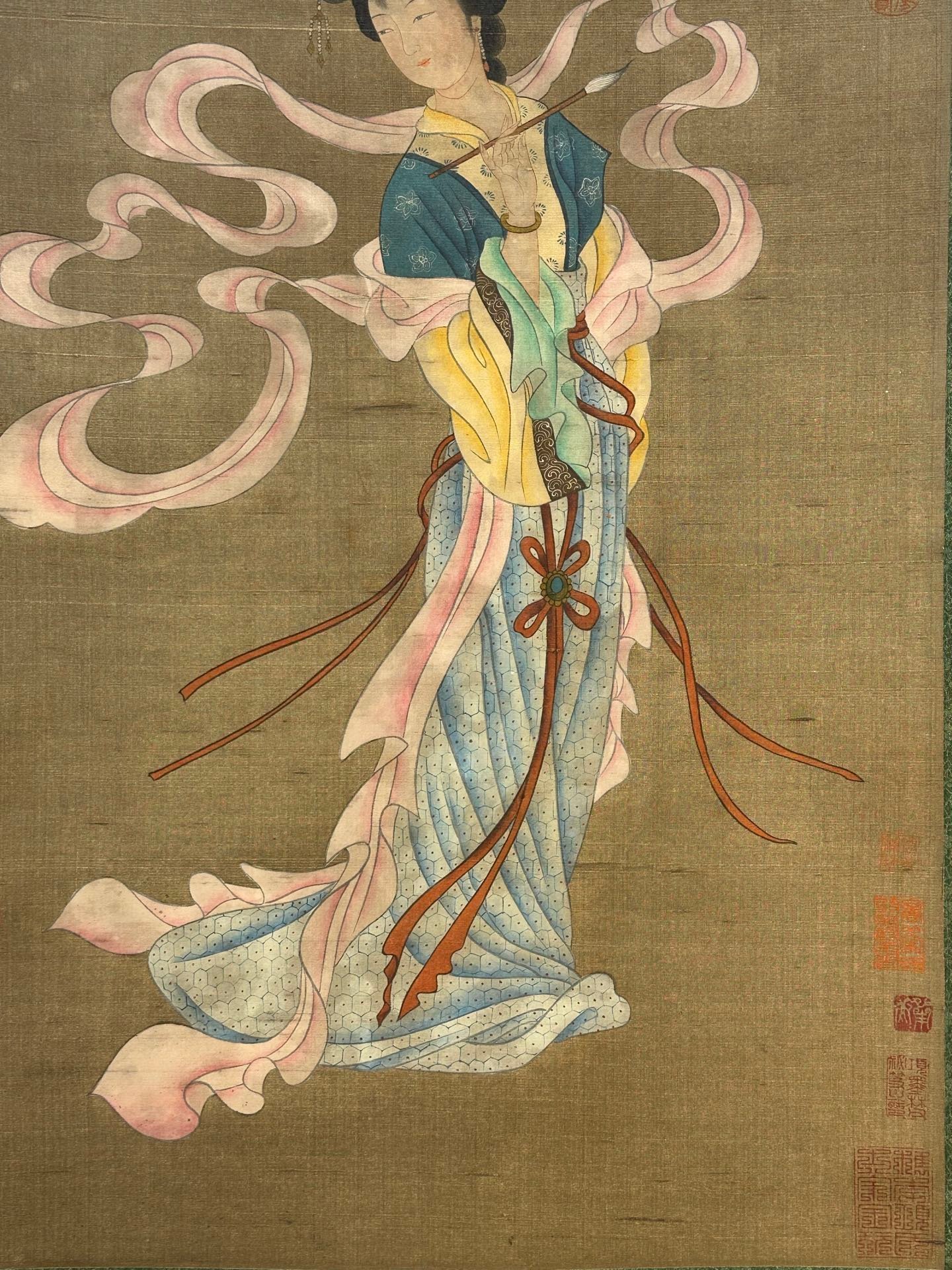 Chinese scroll painting Tang Yin