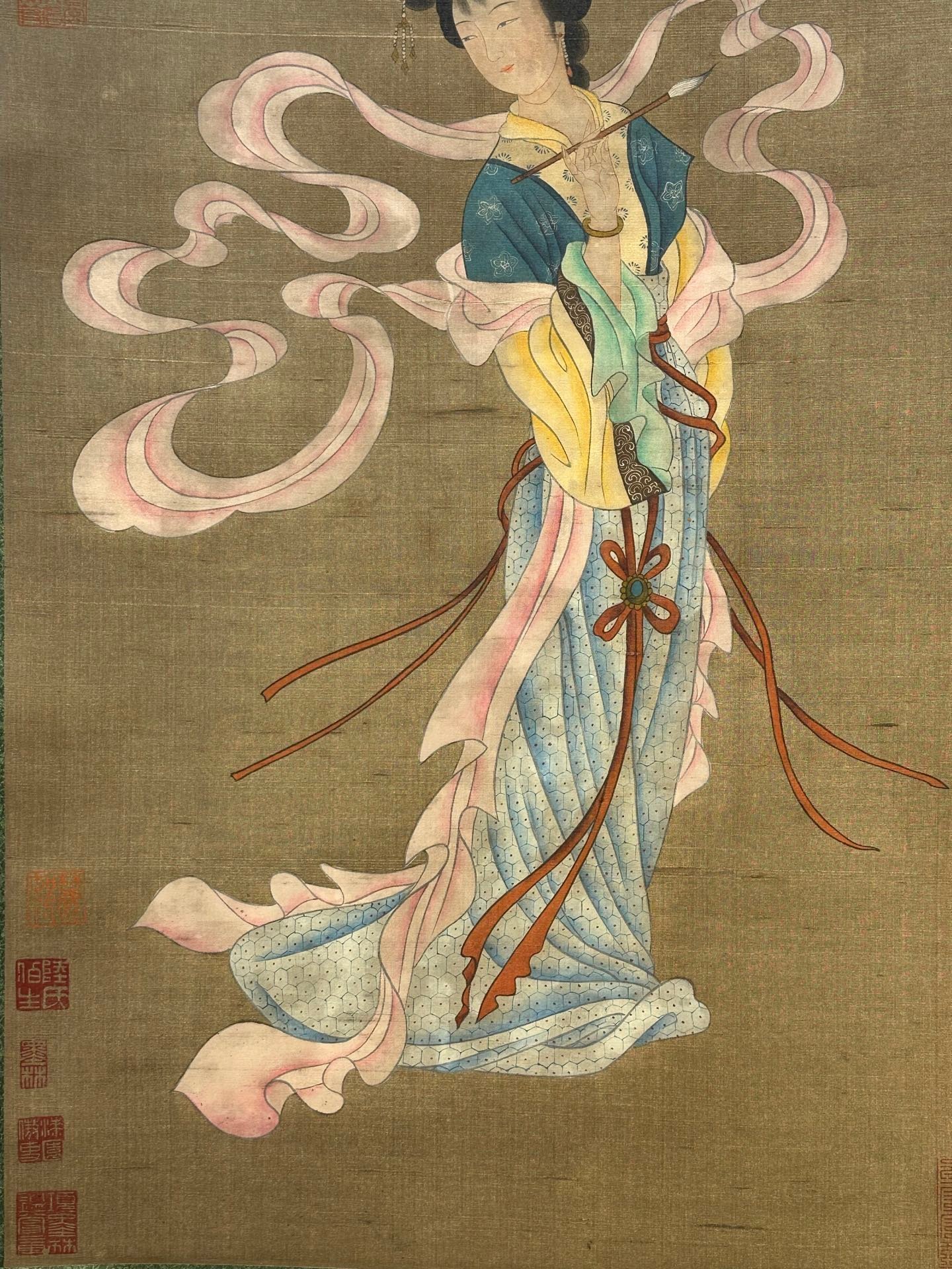 Chinese scroll painting Tang Yin