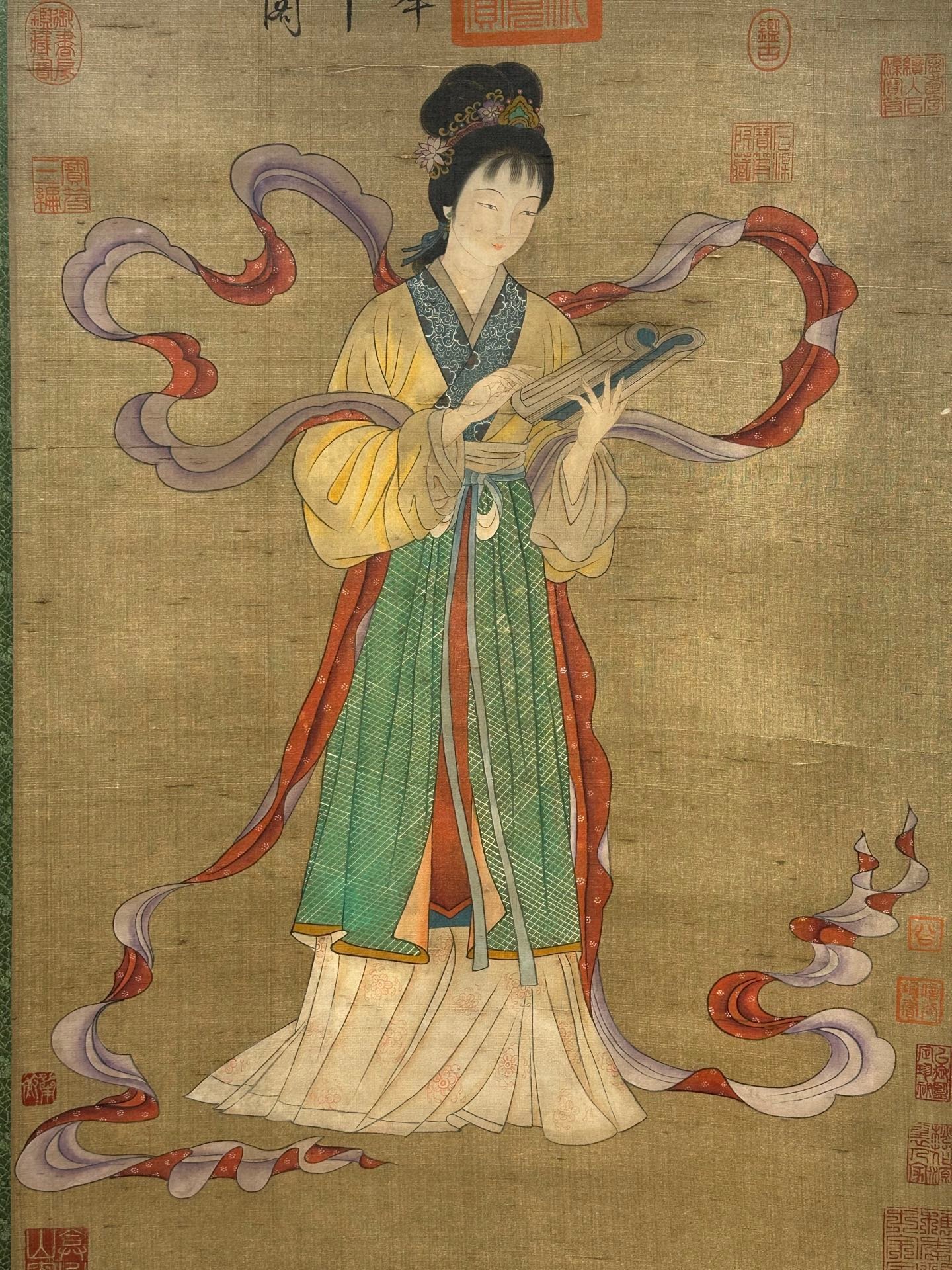 Chinese scroll painting Tang Yin