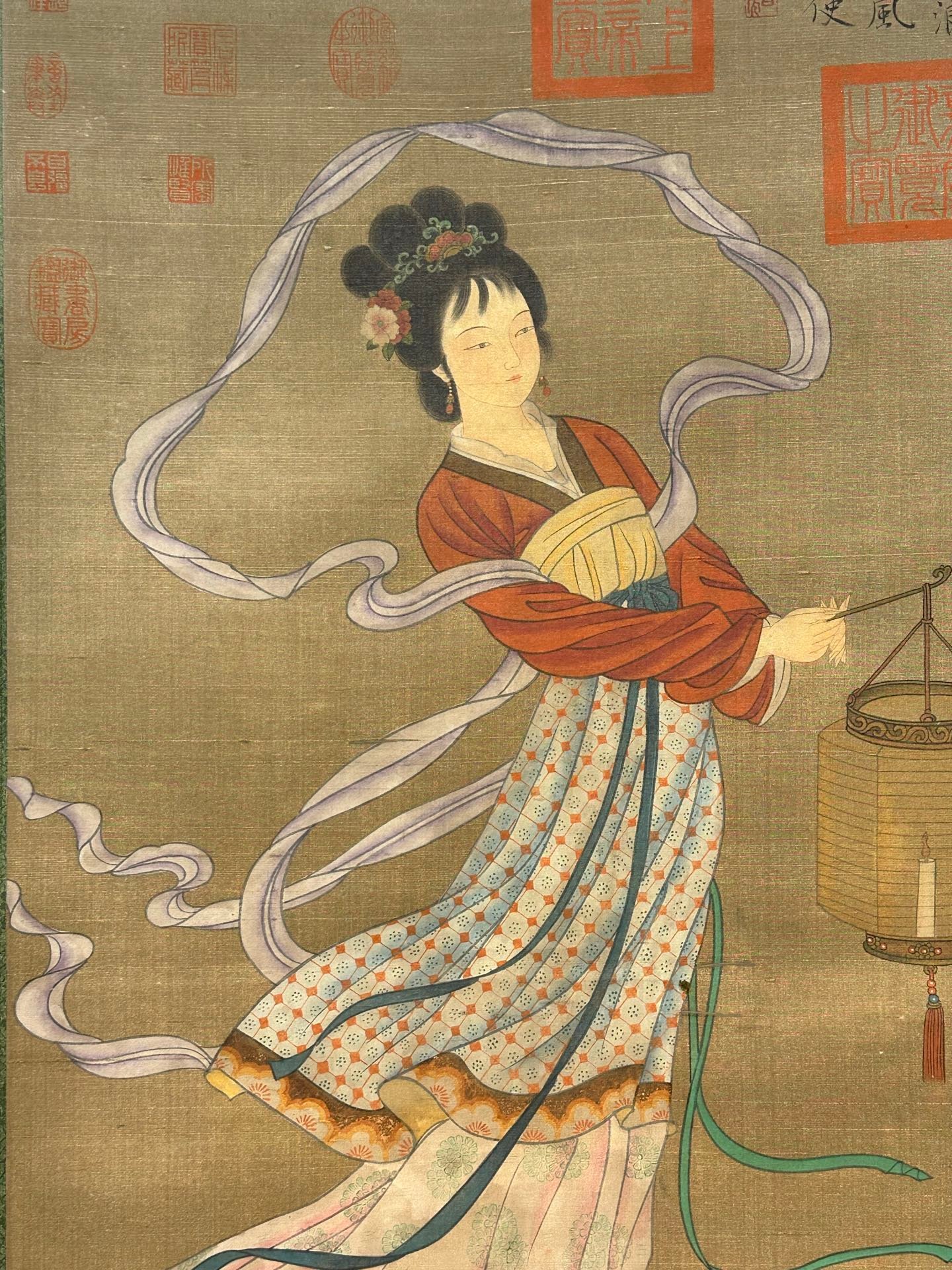 Chinese scroll painting Tang Yin