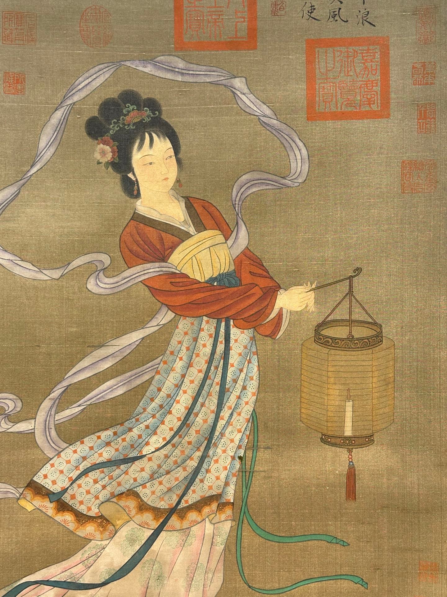 Chinese scroll painting Tang Yin