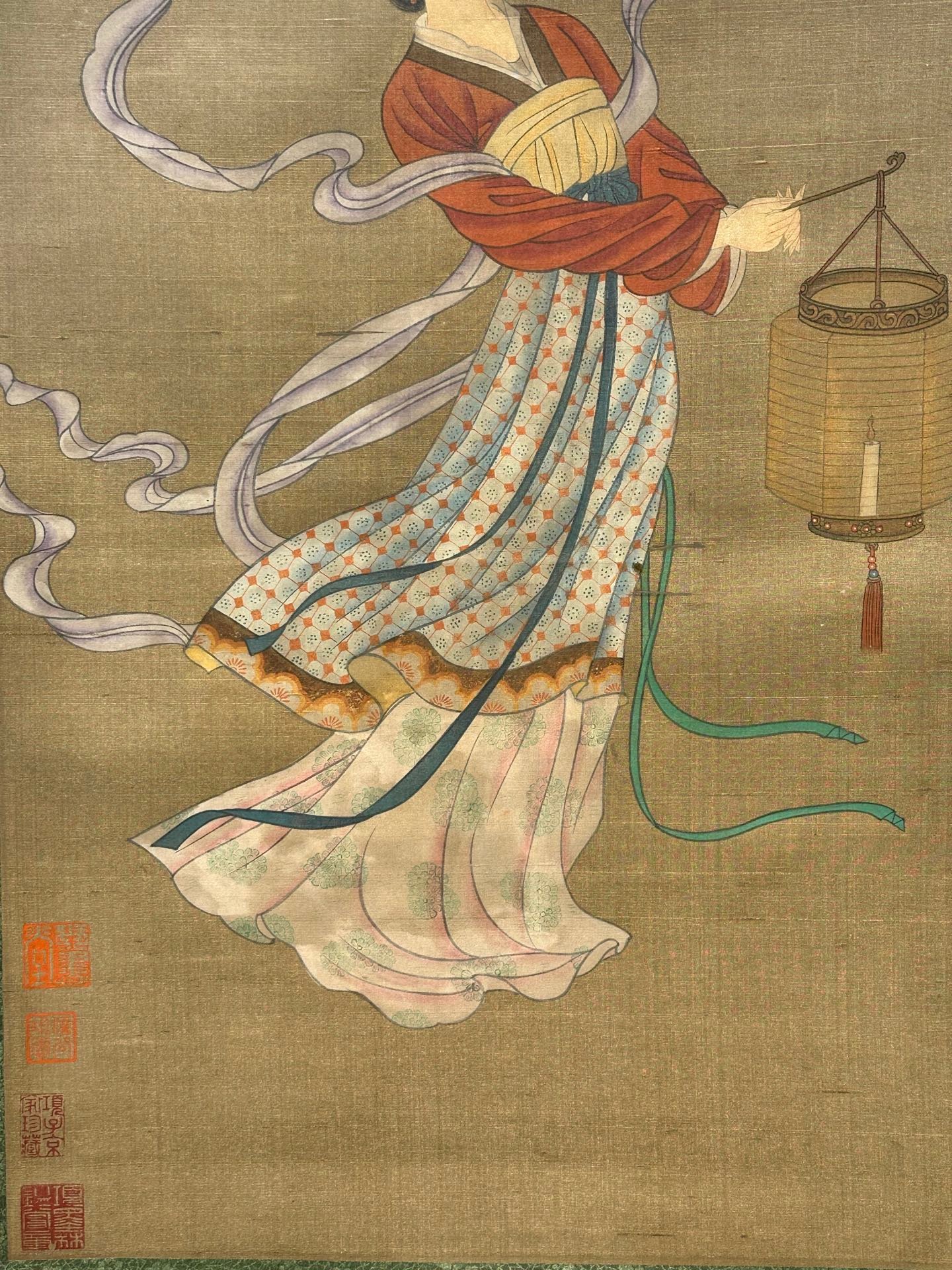 Chinese scroll painting Tang Yin