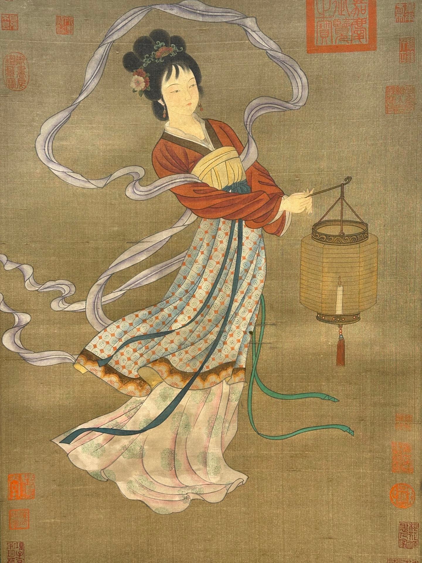 Chinese scroll painting Tang Yin