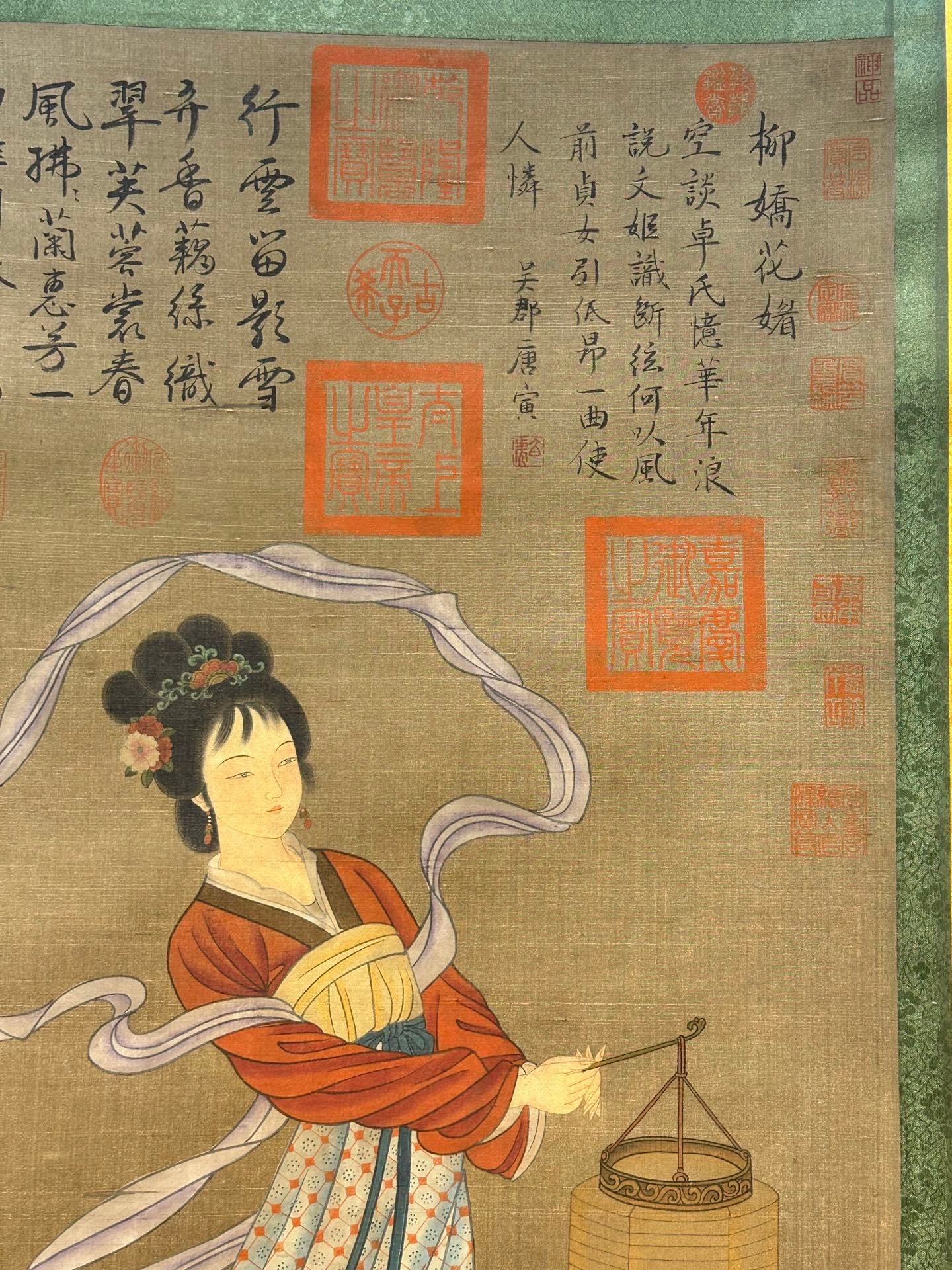 Chinese scroll painting Tang Yin