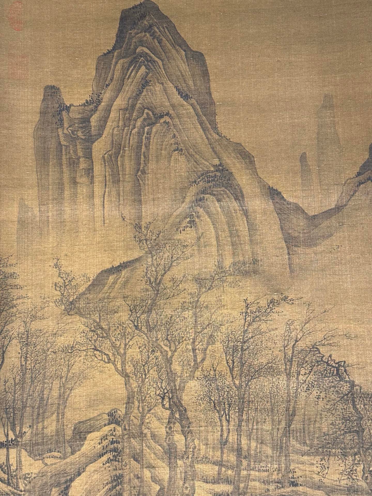 Chinese scroll painting Tang Yin