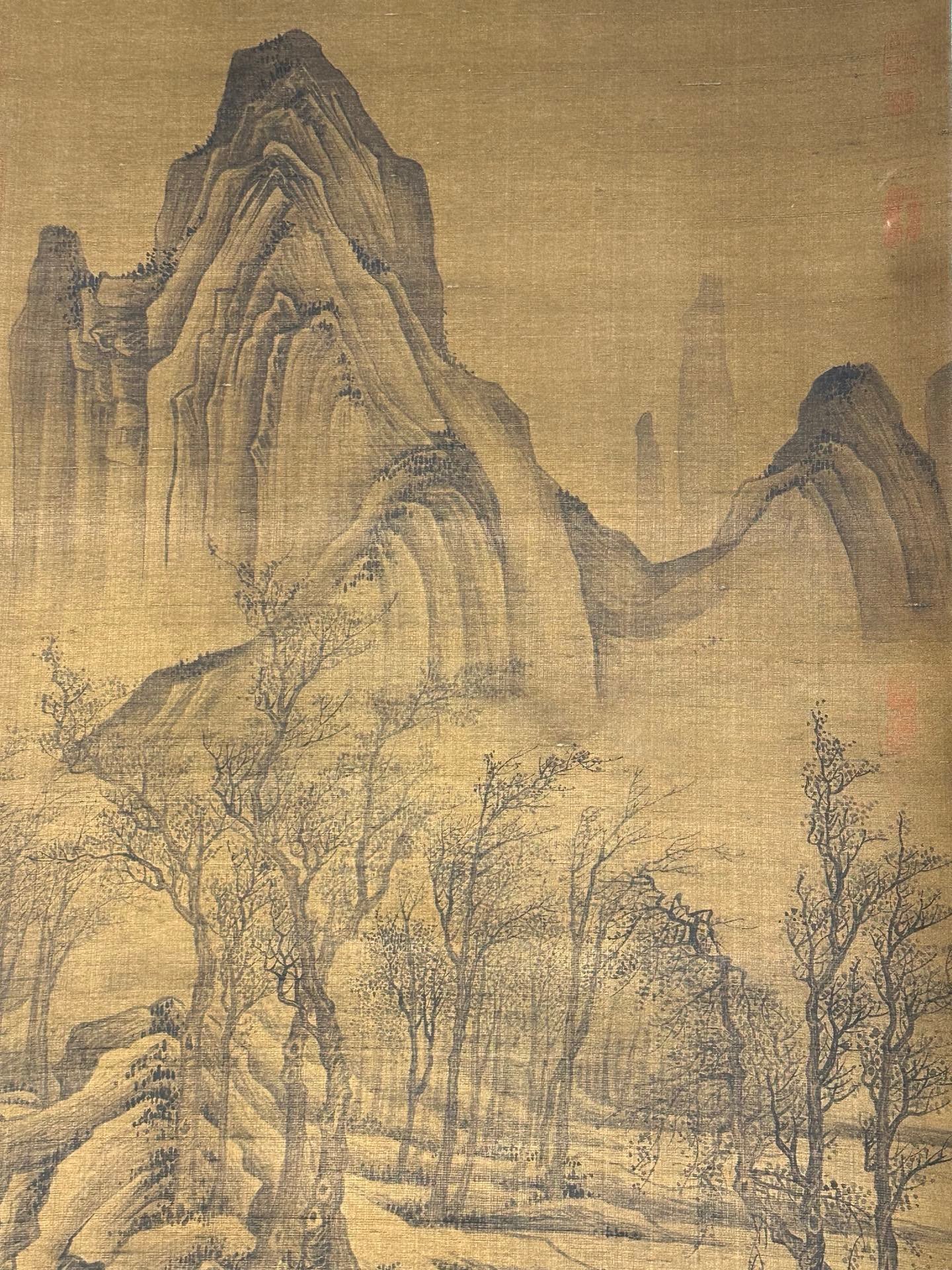 Chinese scroll painting Tang Yin