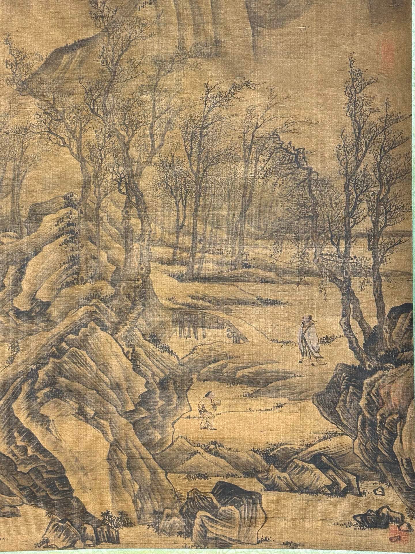 Chinese scroll painting Tang Yin