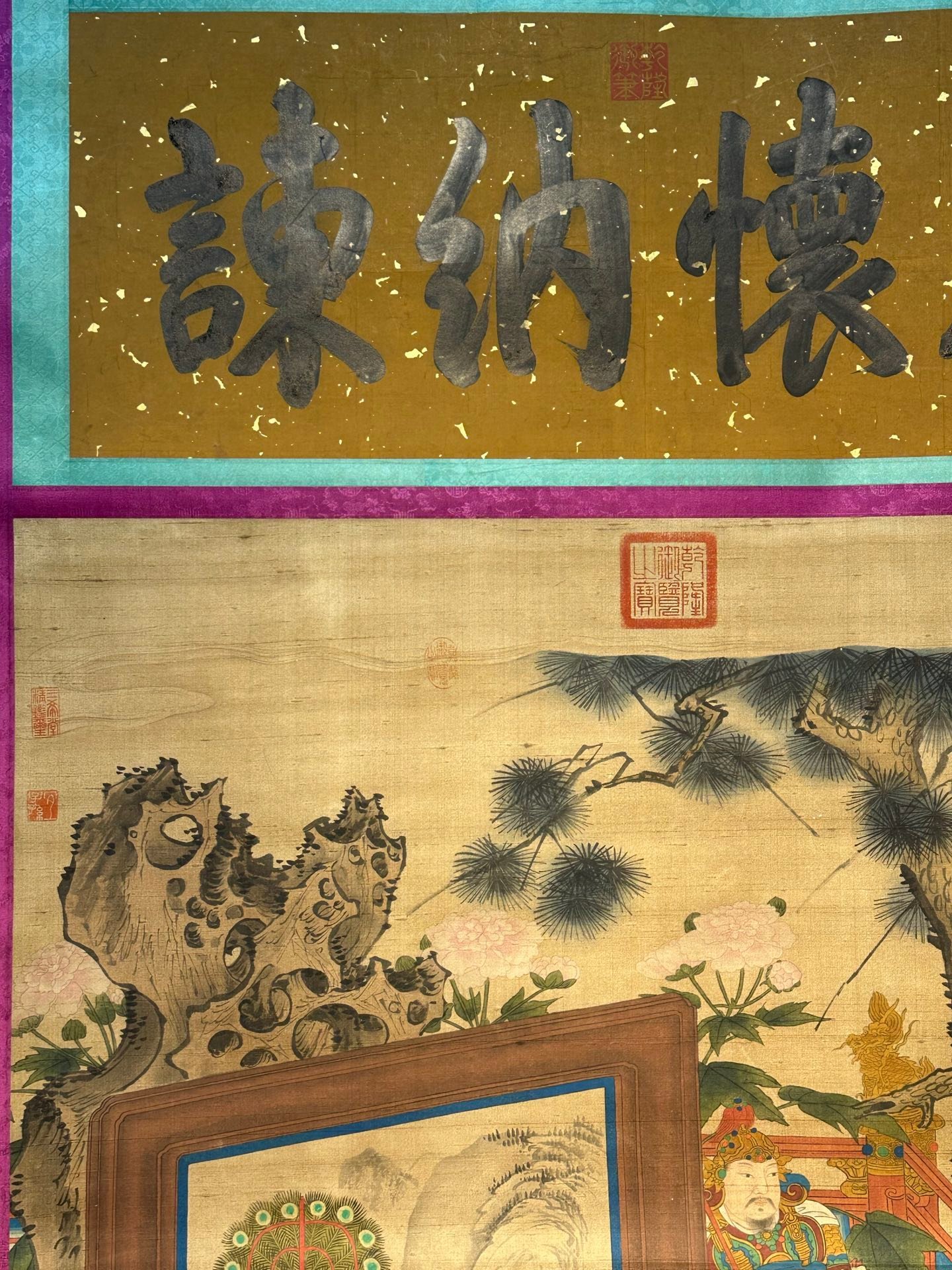 Chinese scroll painting Tang Yin