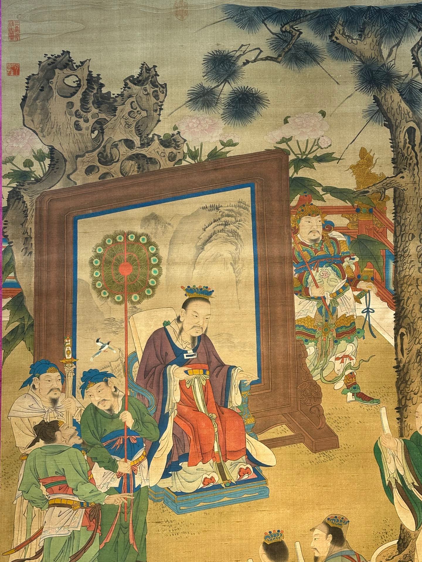 Chinese scroll painting Tang Yin