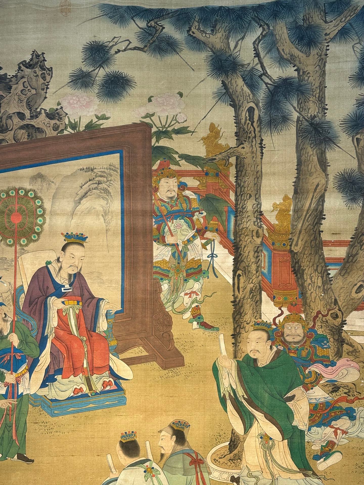 Chinese scroll painting Tang Yin