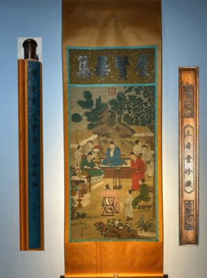 Chinese scroll painting Tang Yin