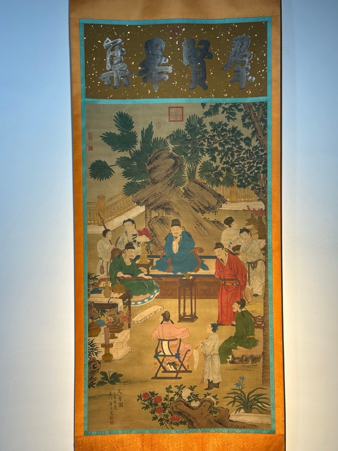Chinese scroll painting Tang Yin