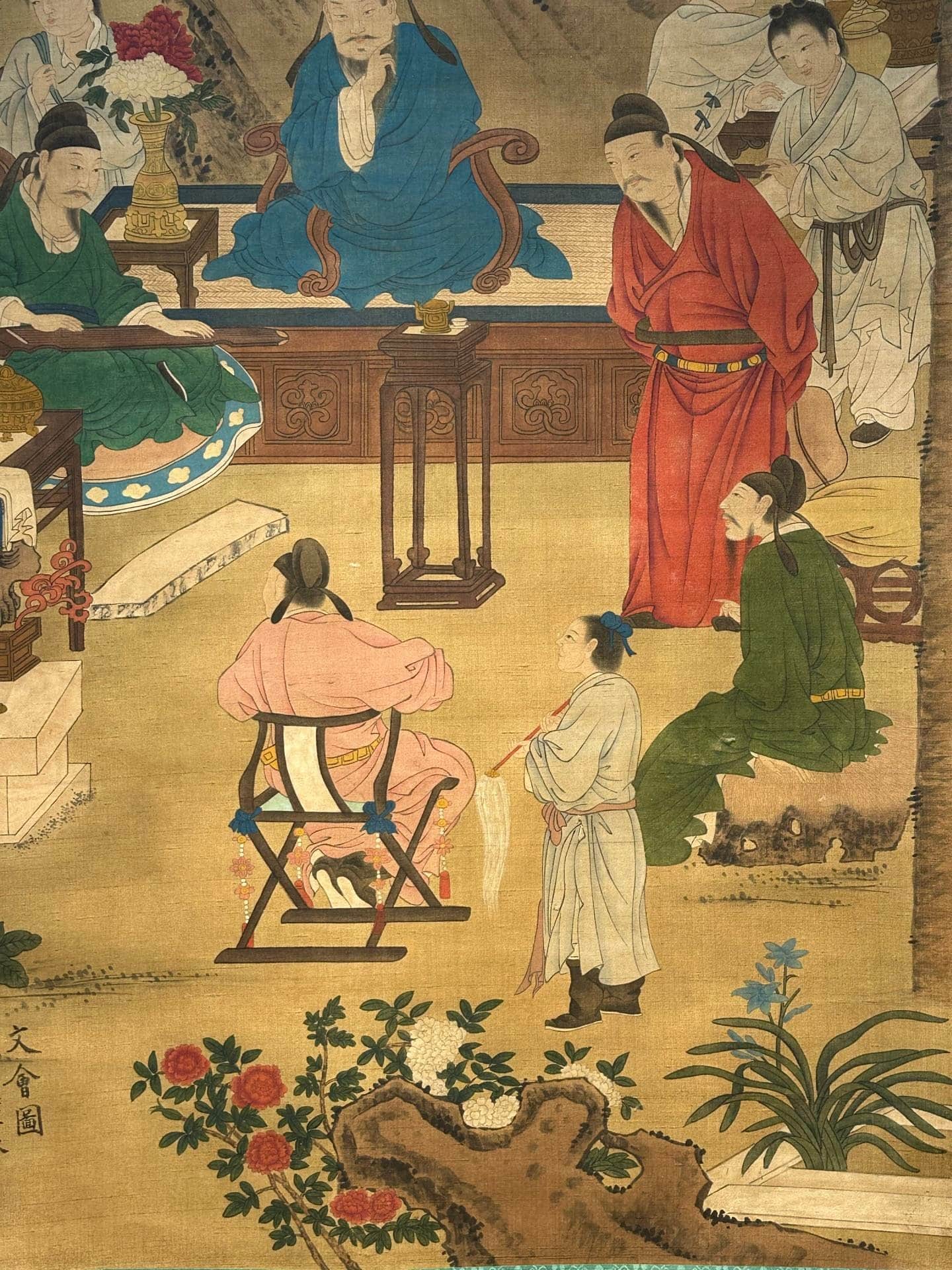 Chinese scroll painting Tang Yin