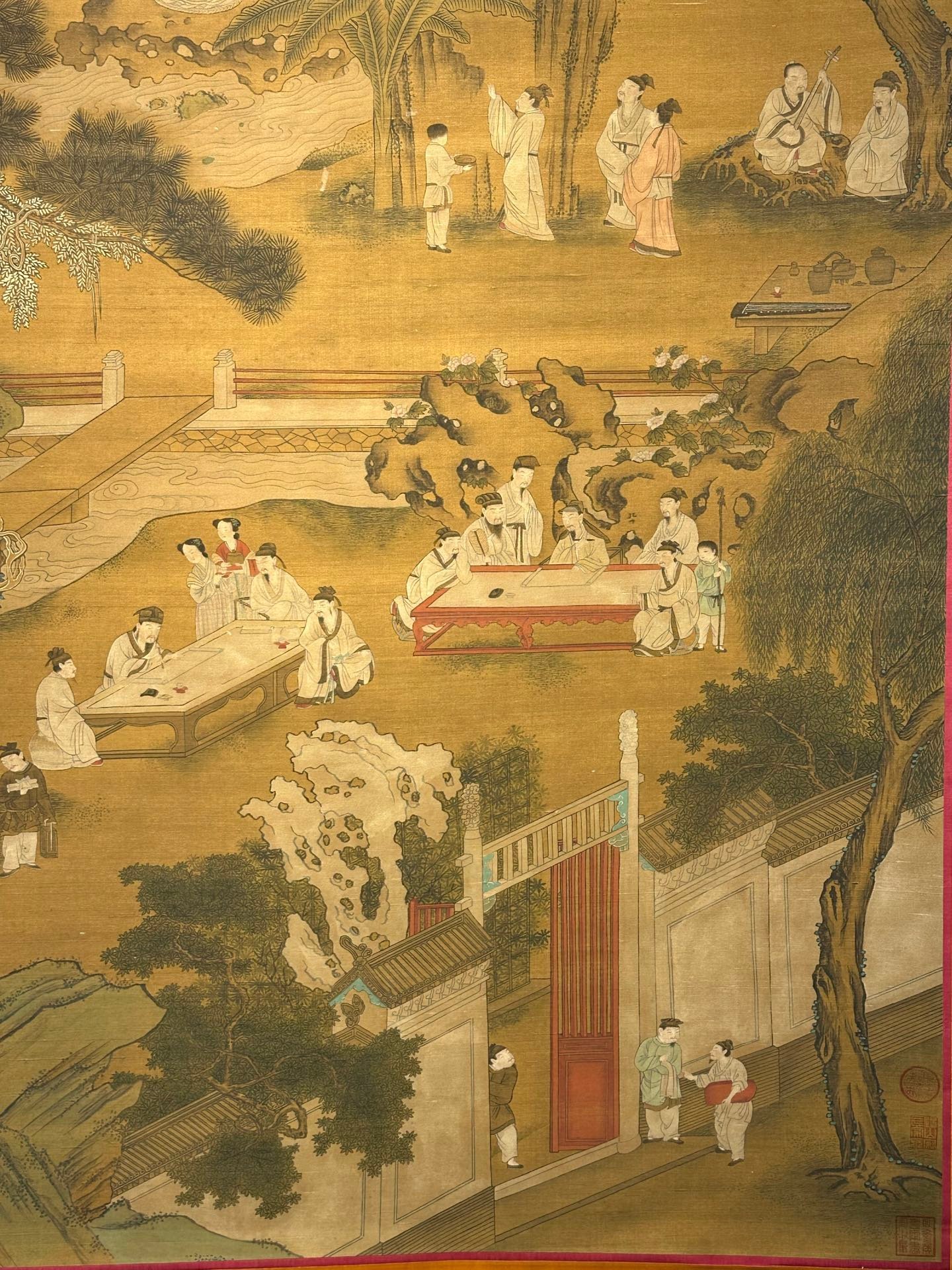 Chinese scroll painting Tang Yin
