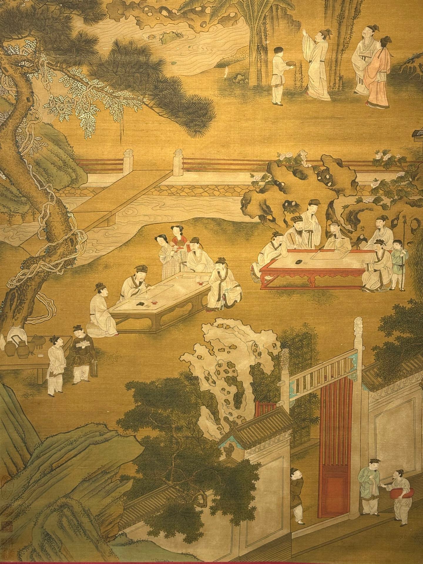 Chinese scroll painting Tang Yin