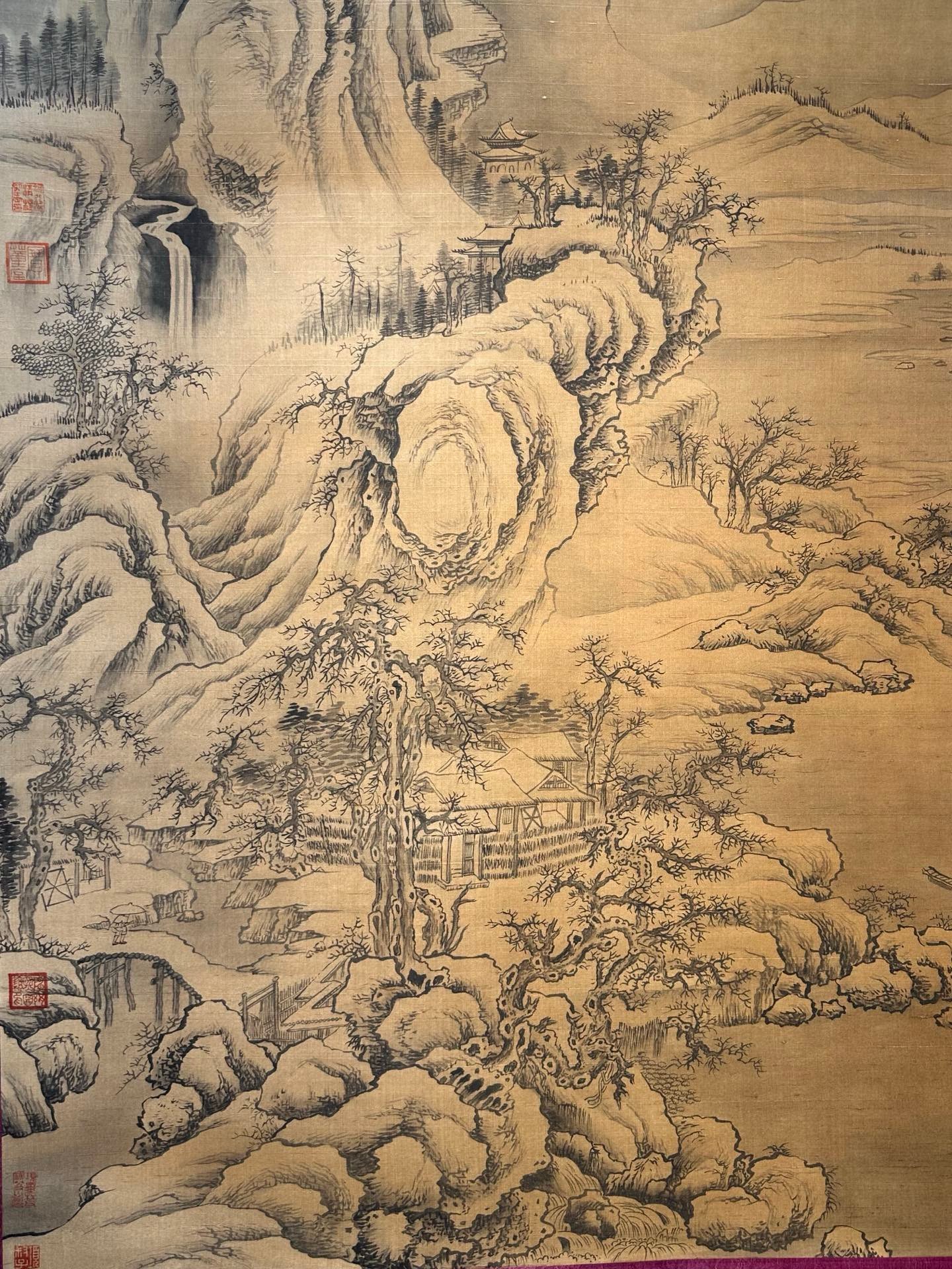 Chinese scroll painting Tang Taizong