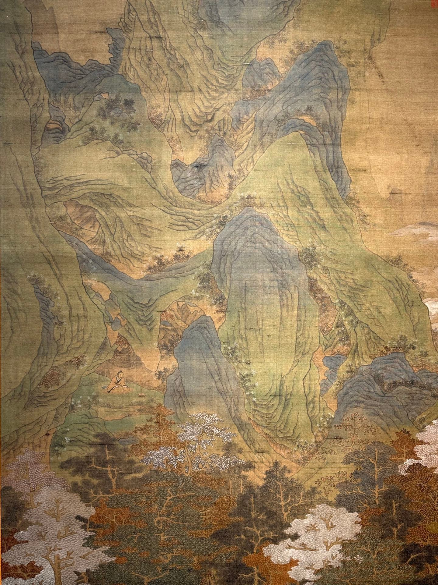 Chinese scroll painting Zhao Boju