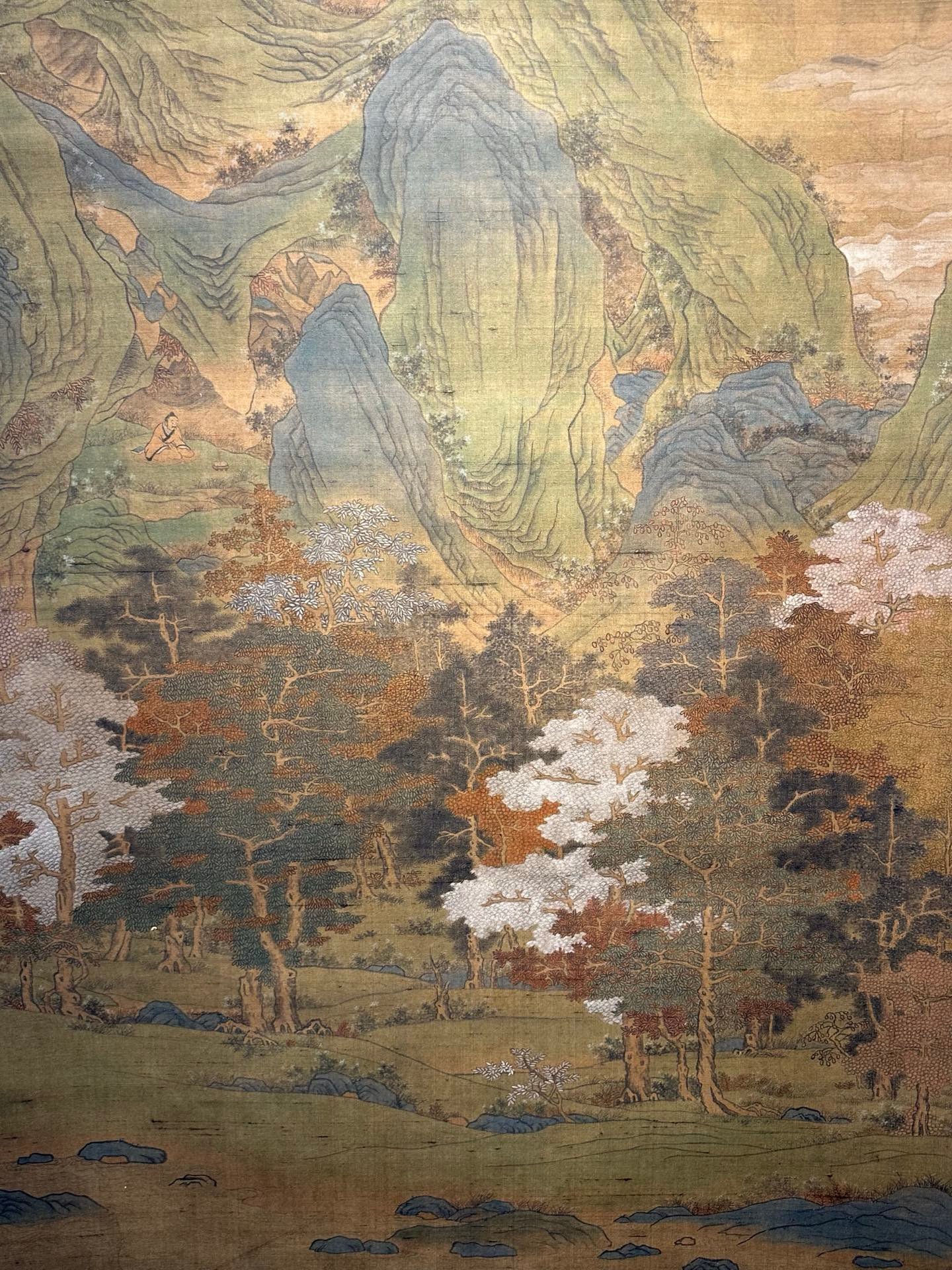Chinese scroll painting Zhao Boju